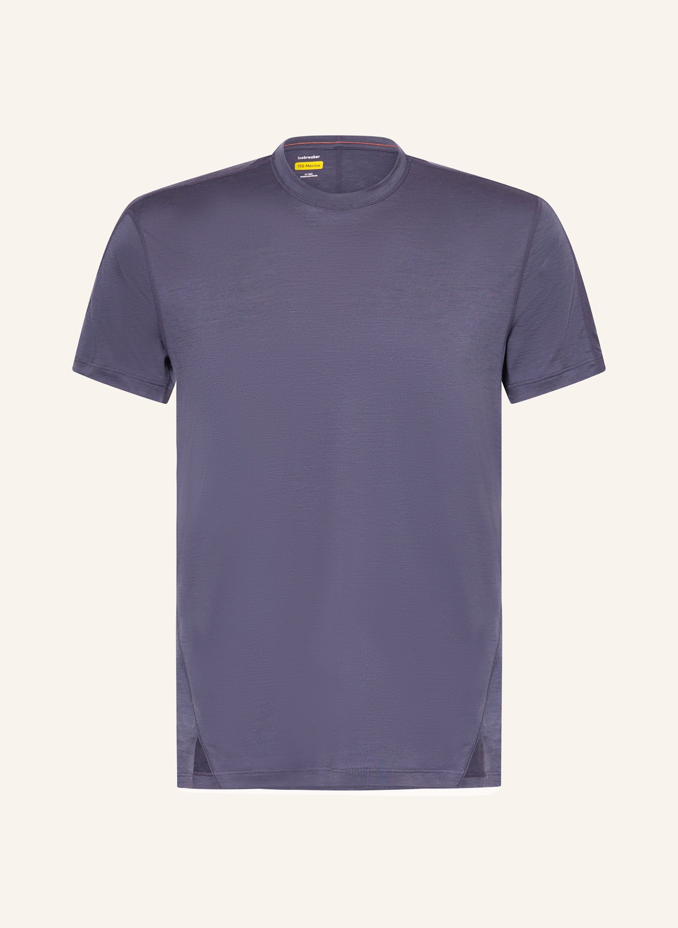 icebreaker T-Shirt MERINOFINE™ ACE aus Merinowolle, Farbe: LILA (Bild 1)
