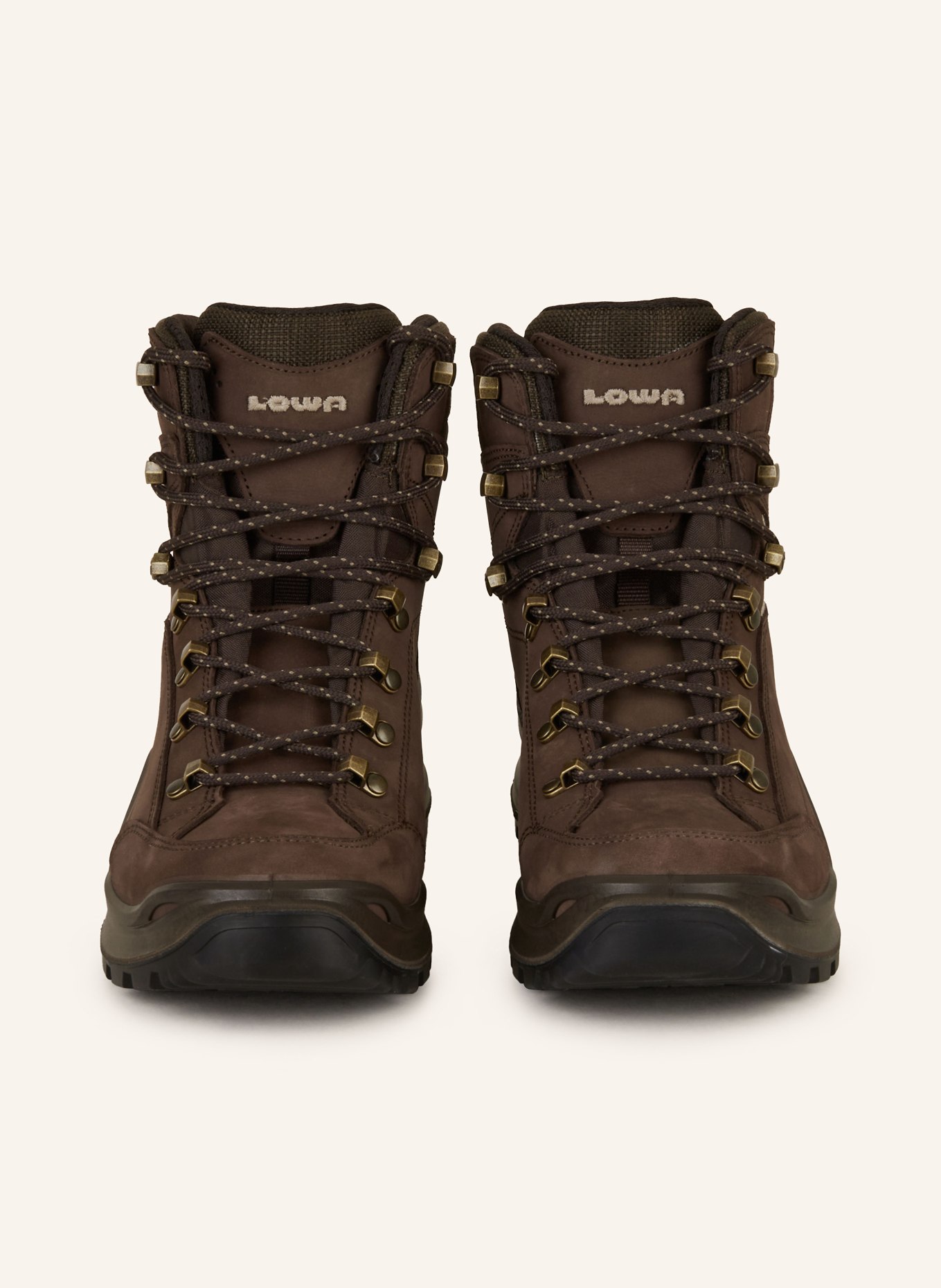 LOWA Multifunktionsschuhe RENEGADE EVO GTX MID: BRAUN / DUNKELBRAUN