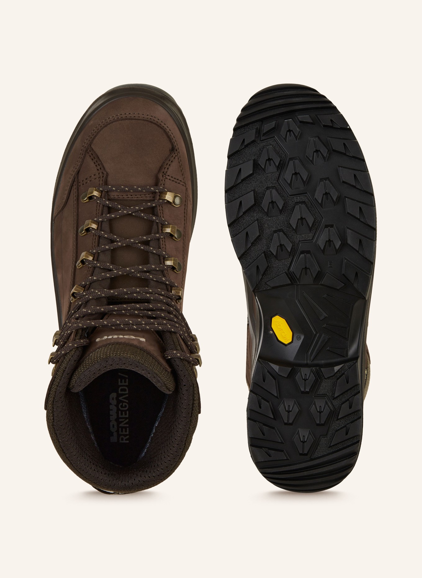 LOWA Multifunktionsschuhe RENEGADE EVO GTX MID: BRAUN / DUNKELBRAUN