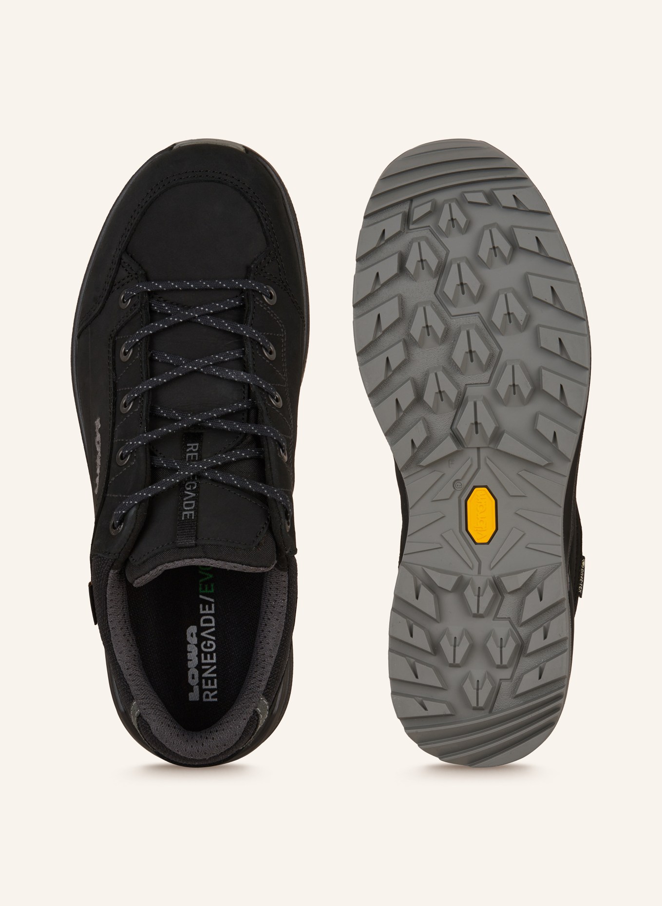 LOWA Multifunctional shoes RENEGADE GTX LO, Color: BLACK/ GRAY (Image 5)