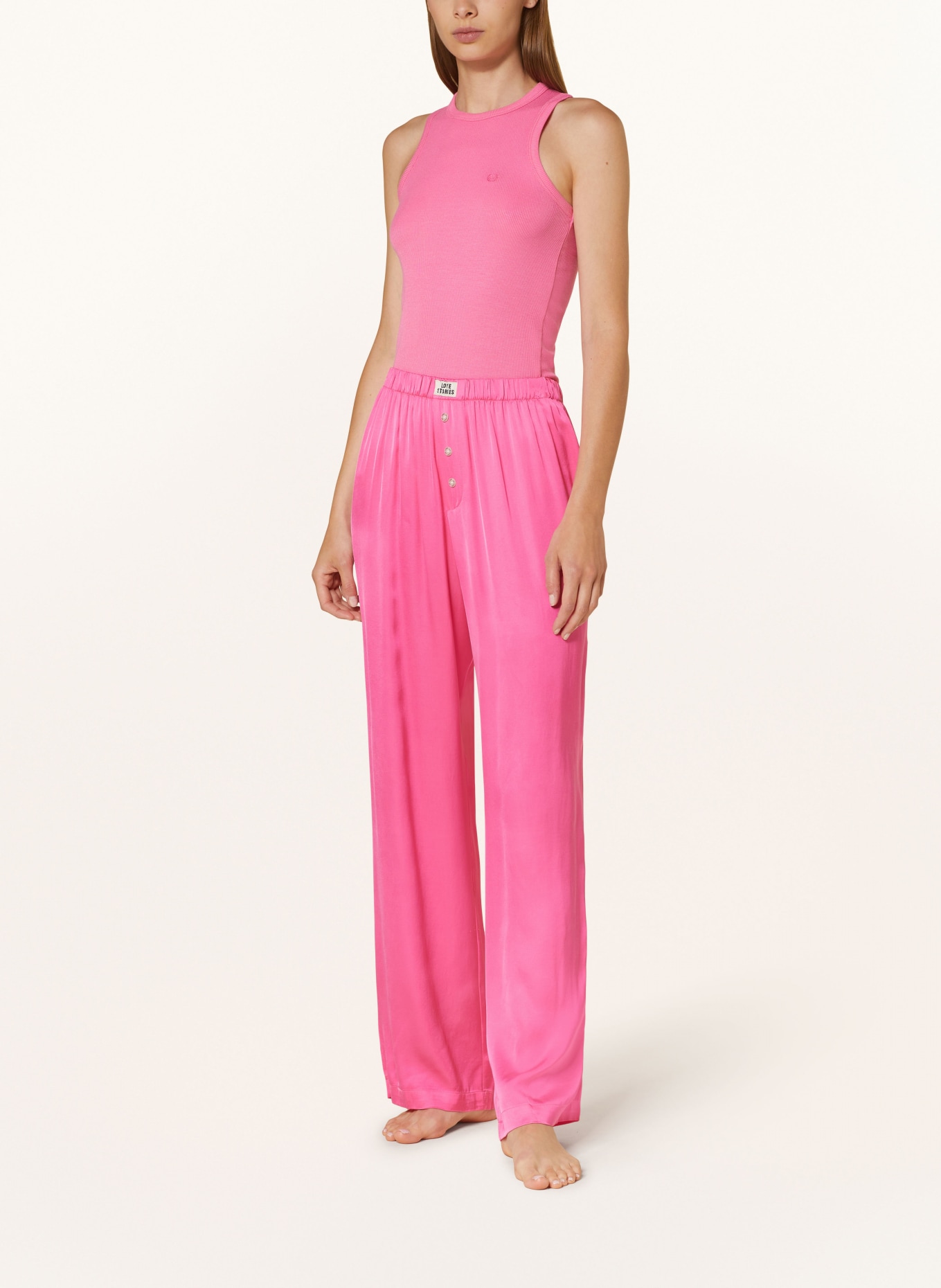 LOVE Stories Pajama pants THEODORE, Color: PINK (Image 2)