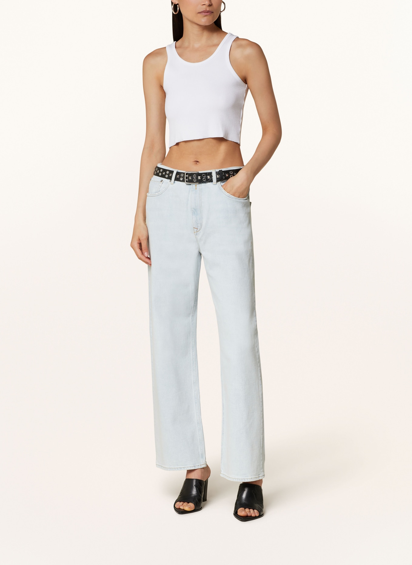 REPLAY Straight jeans LAELJ, Color: 010 LIGHT BLUE (Image 2)