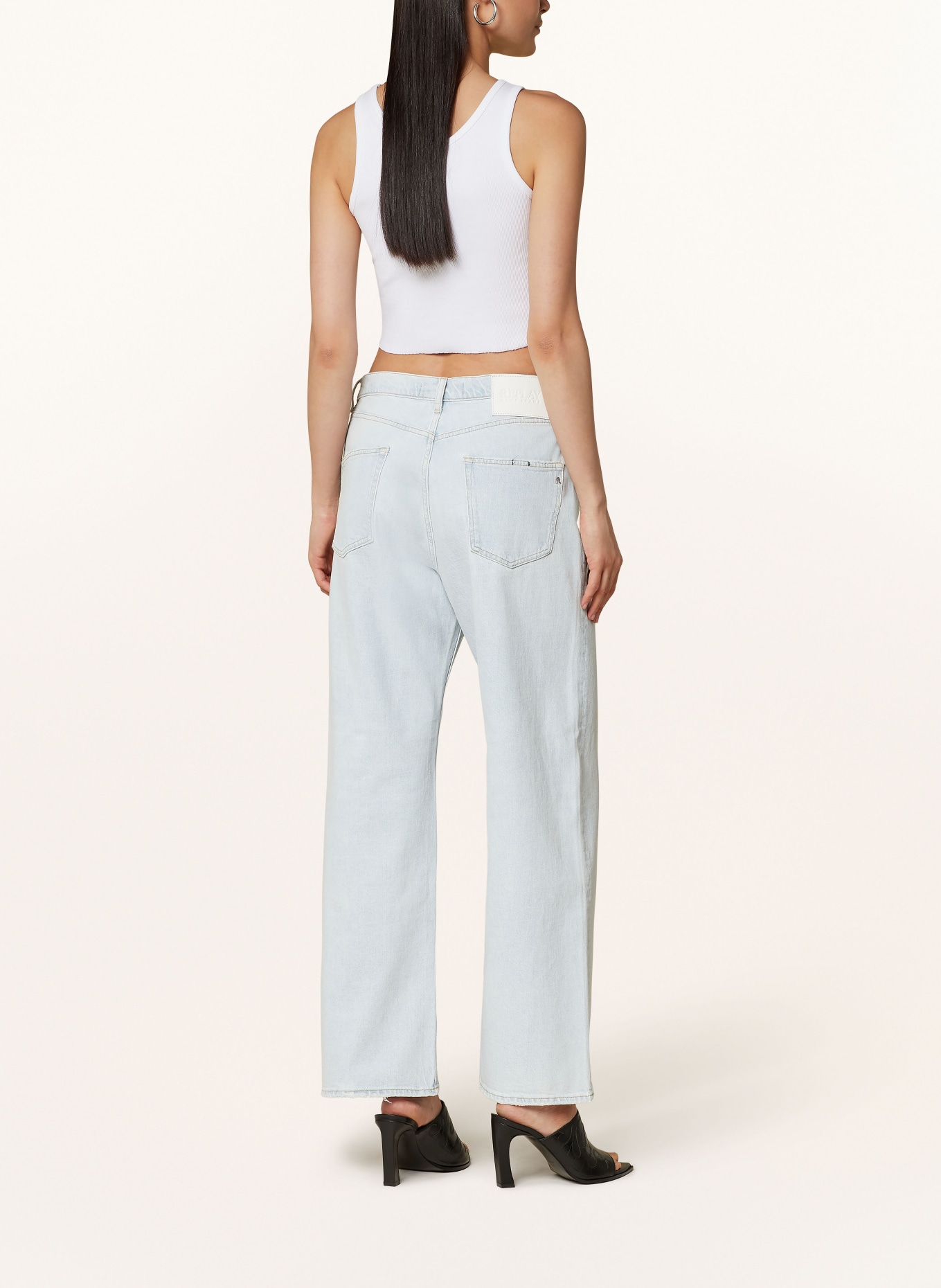 REPLAY Straight jeans LAELJ, Color: 010 LIGHT BLUE (Image 3)