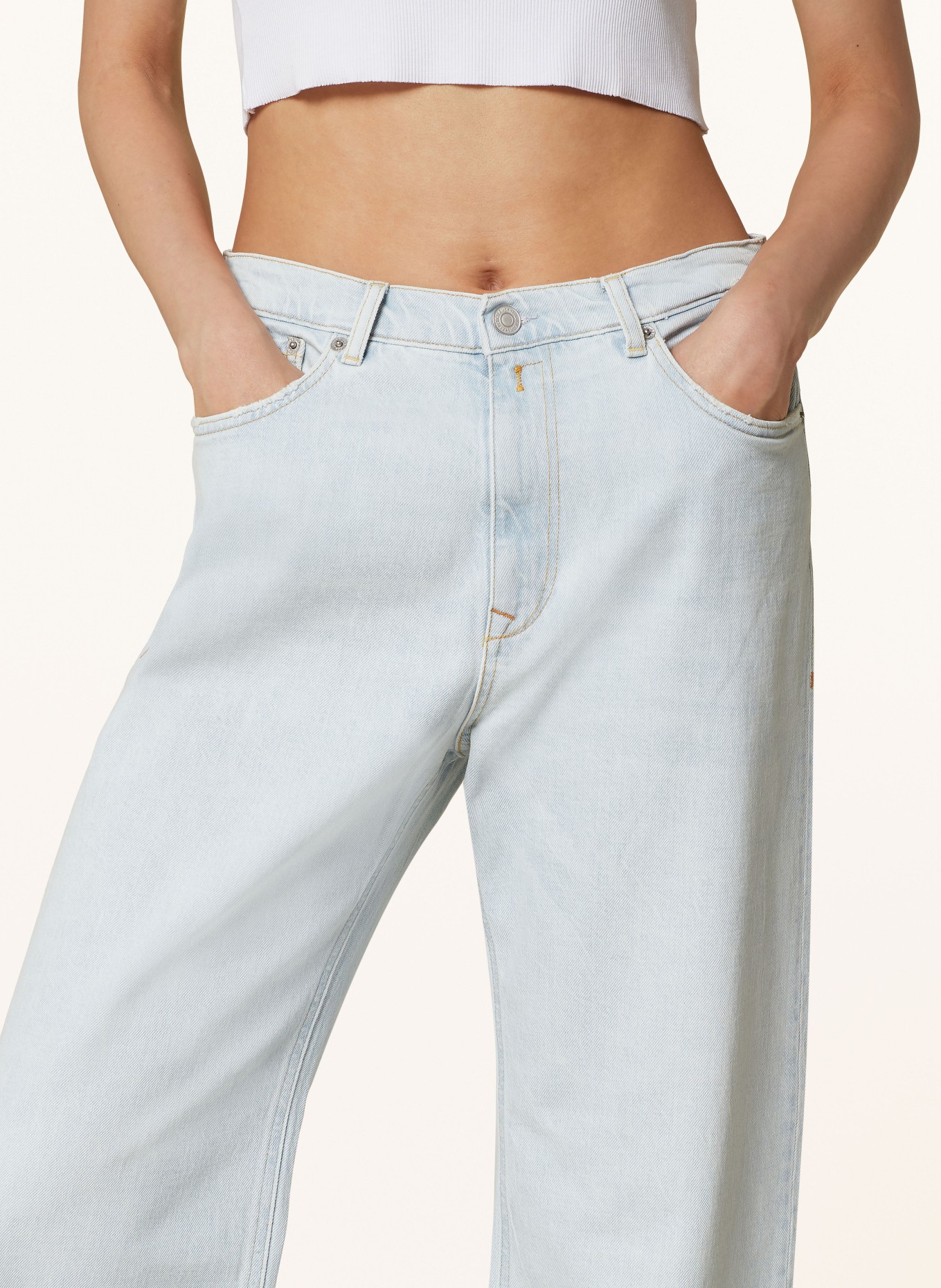 REPLAY Straight jeans LAELJ, Color: 010 LIGHT BLUE (Image 5)