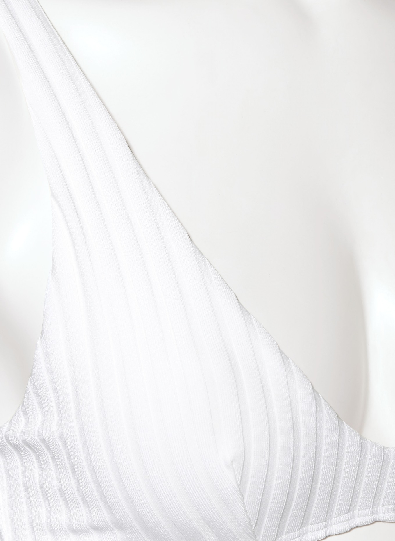Calvin Klein Bralette bikini top ARCHIVE RIB, Color: WHITE (Image 4)