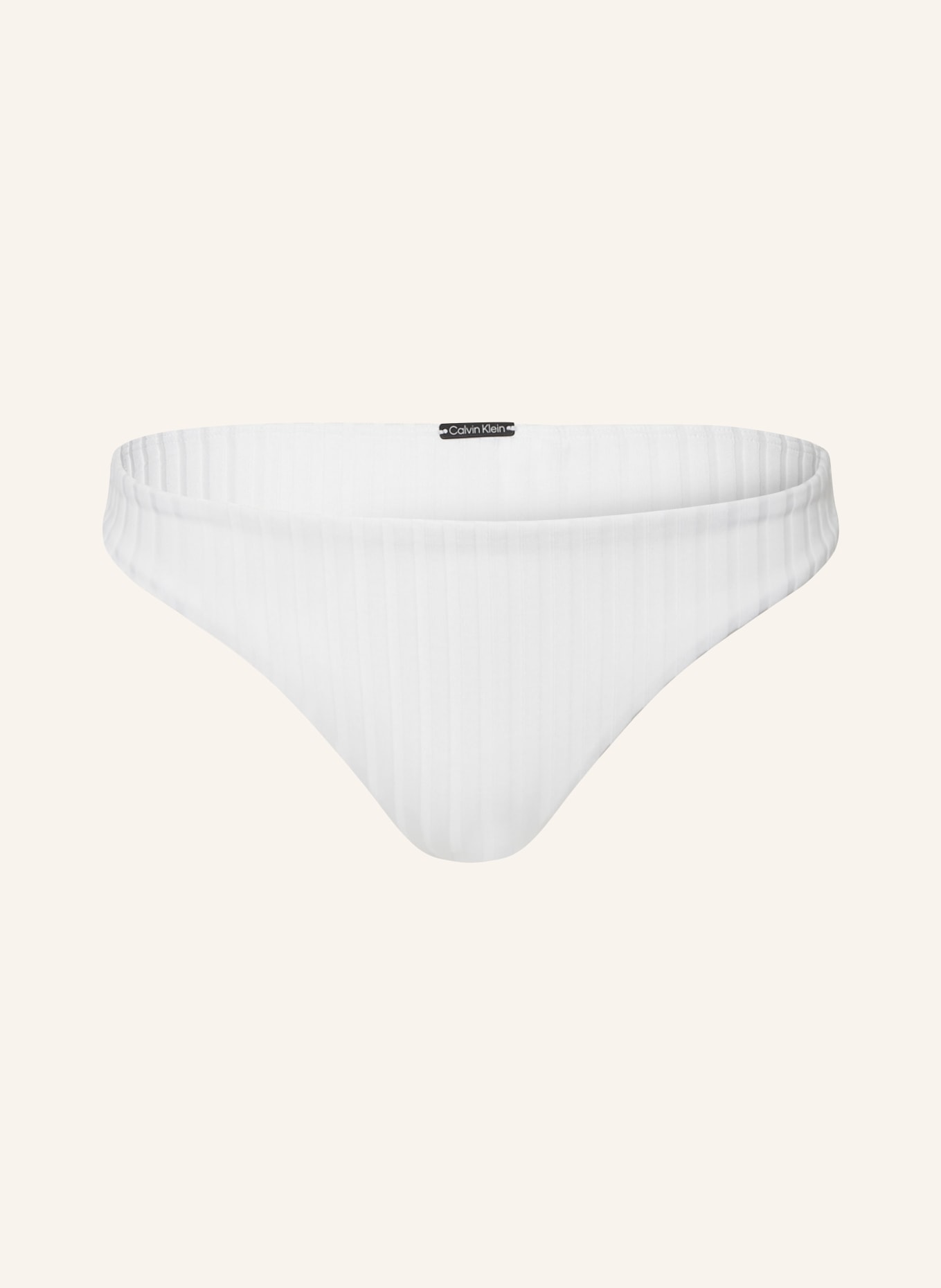 Calvin Klein Basic-Bikini-Hose ARCHIVE RIB, Farbe: WEISS (Bild 1)