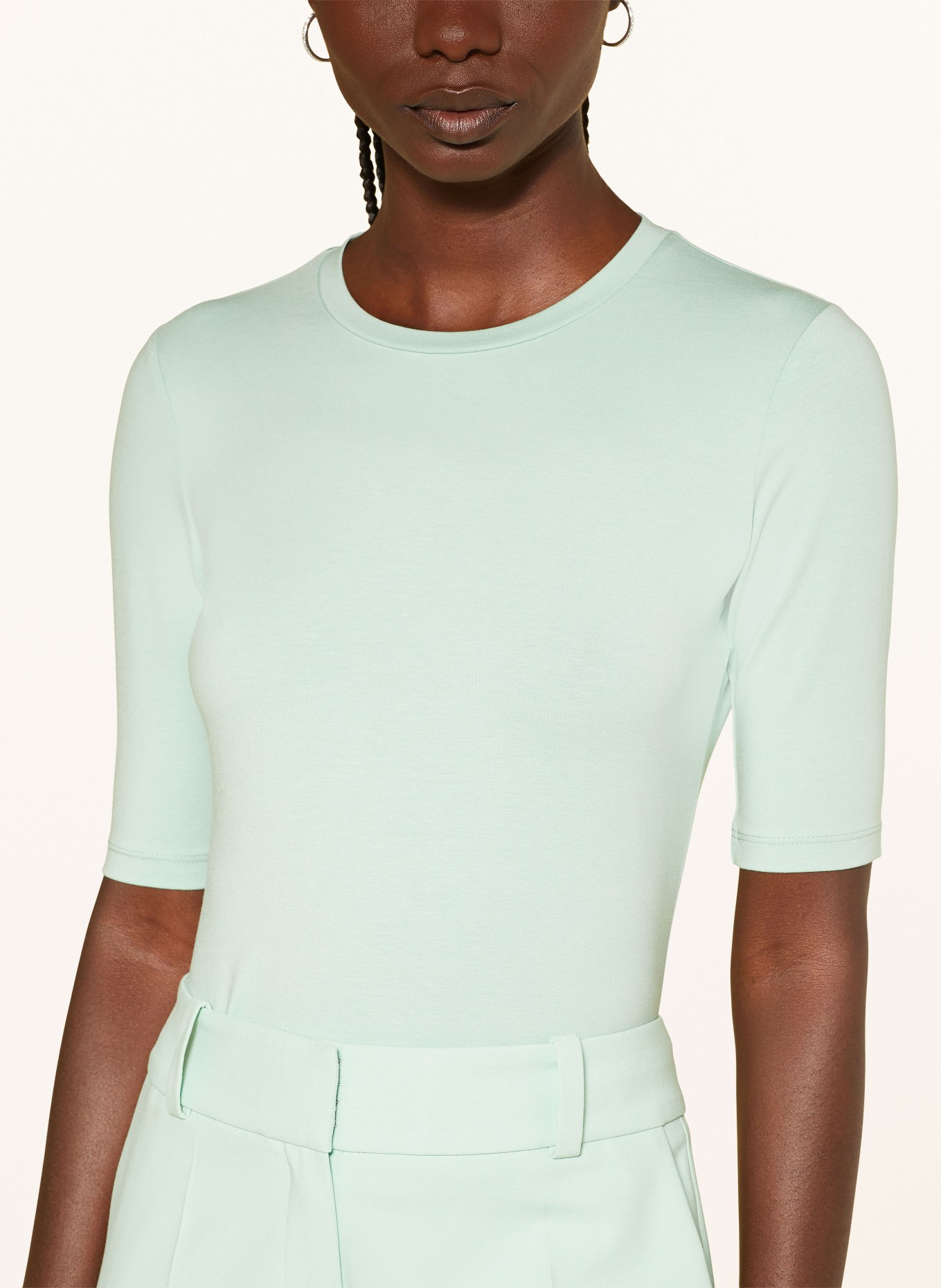 HUGO T-shirt DARNELIA, Color: MINT (Image 4)