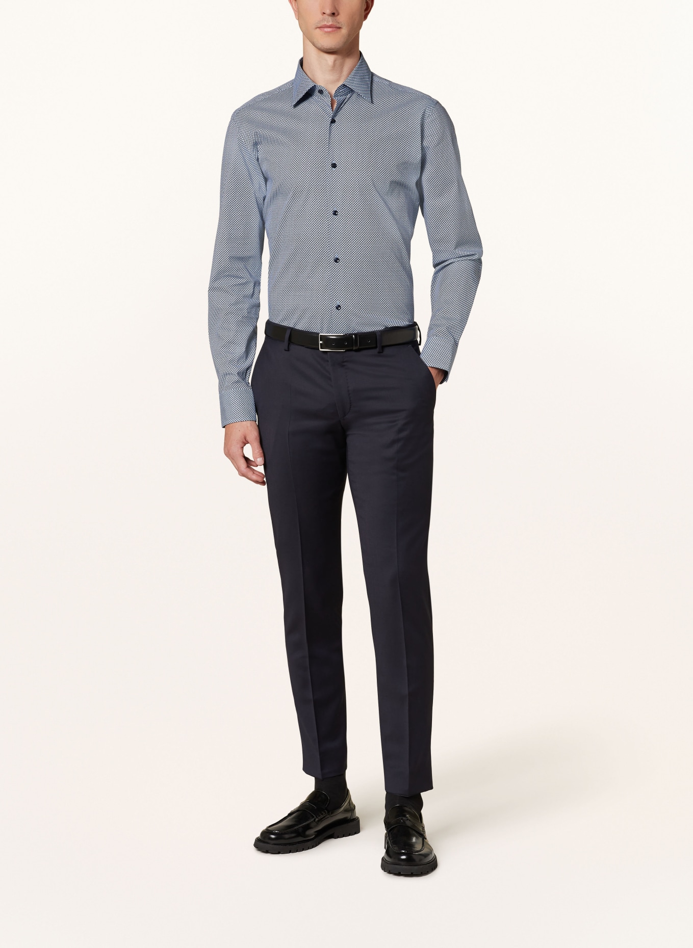 BOSS Shirt JOE Regular Fit, Color: BLUE/ LIGHT BLUE (Image 2)