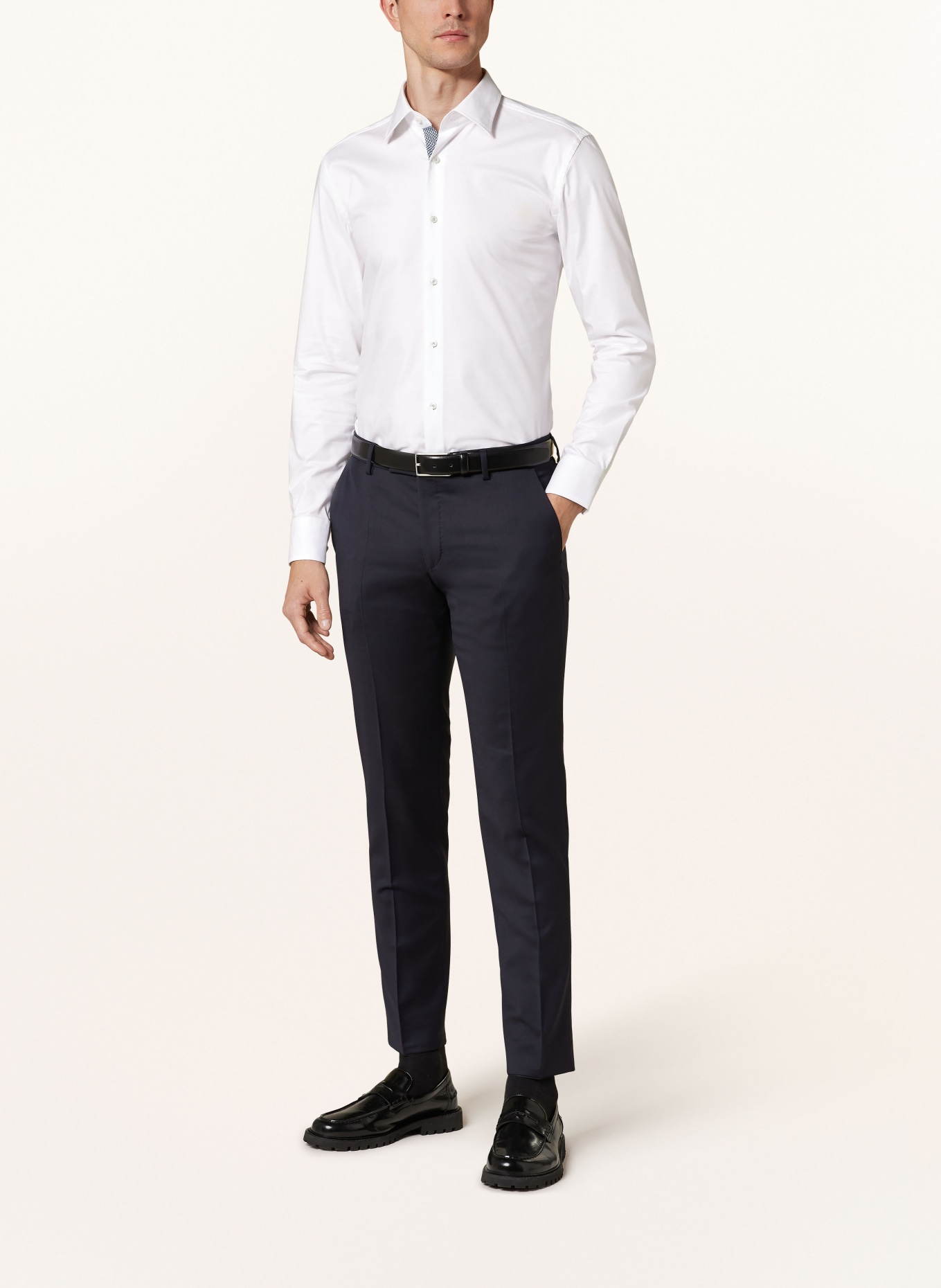 BOSS Shirt HANK slim fit, Color: WHITE (Image 2)
