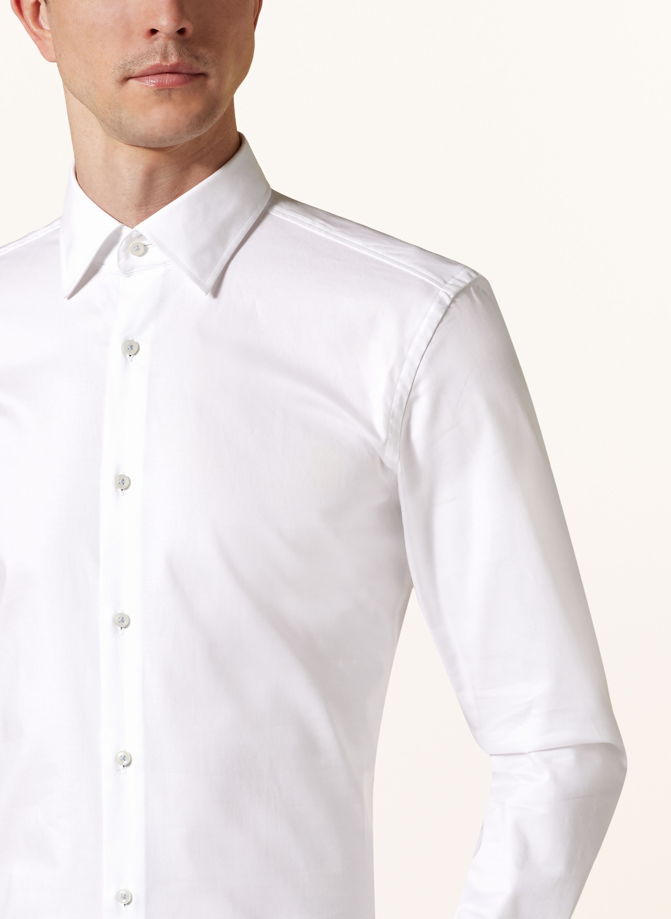 BOSS Shirt HANK slim fit, Color: WHITE (Image 4)