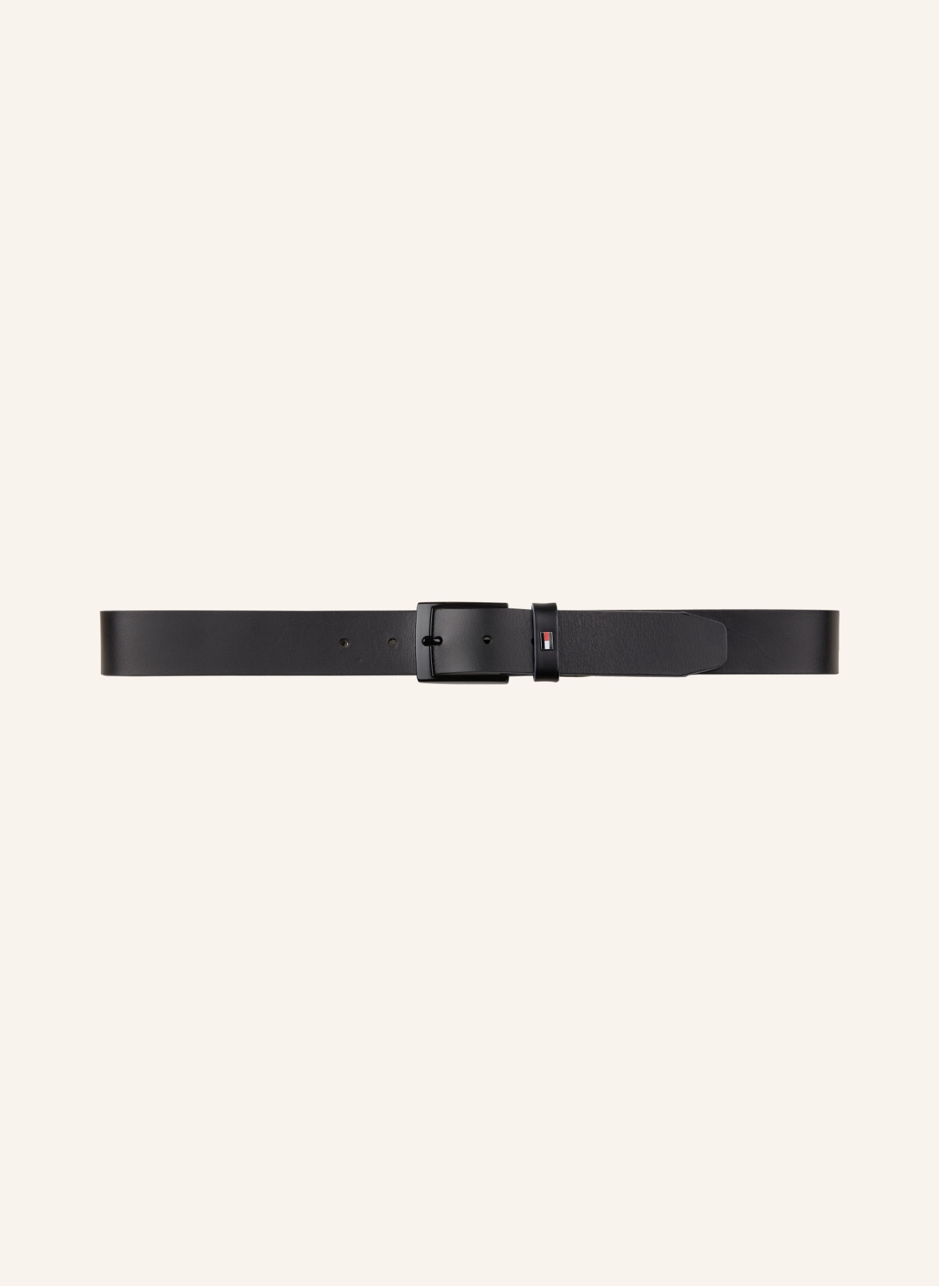 TOMMY HILFIGER Leather belt ADAN, Color: BLACK (Image 2)