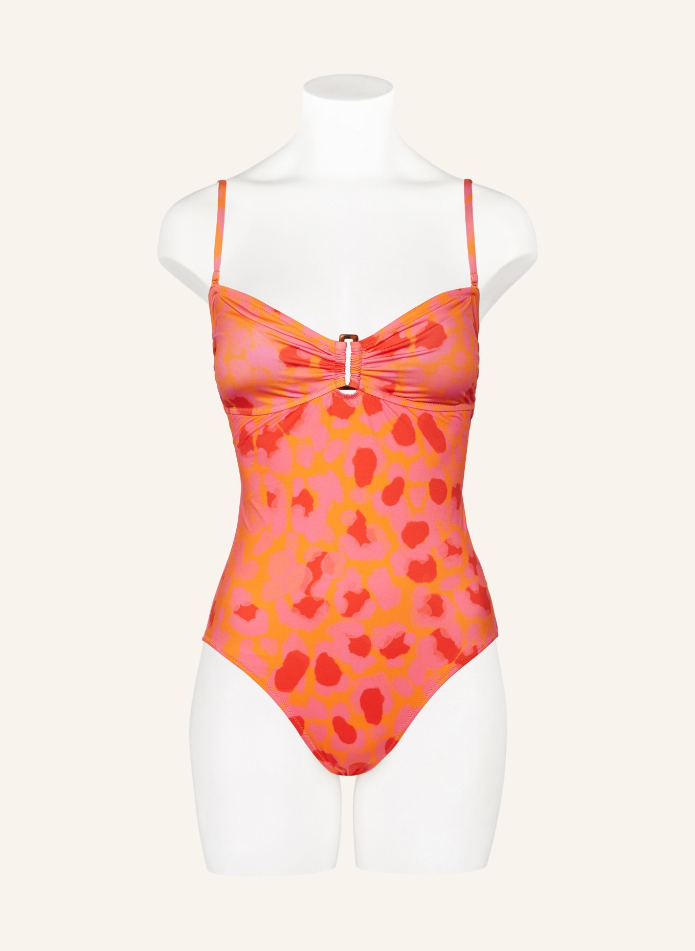 VILEBREQUIN Swimsuit NEW LEOPARD, Color: ORANGE/ PINK/ RED (Image 2)