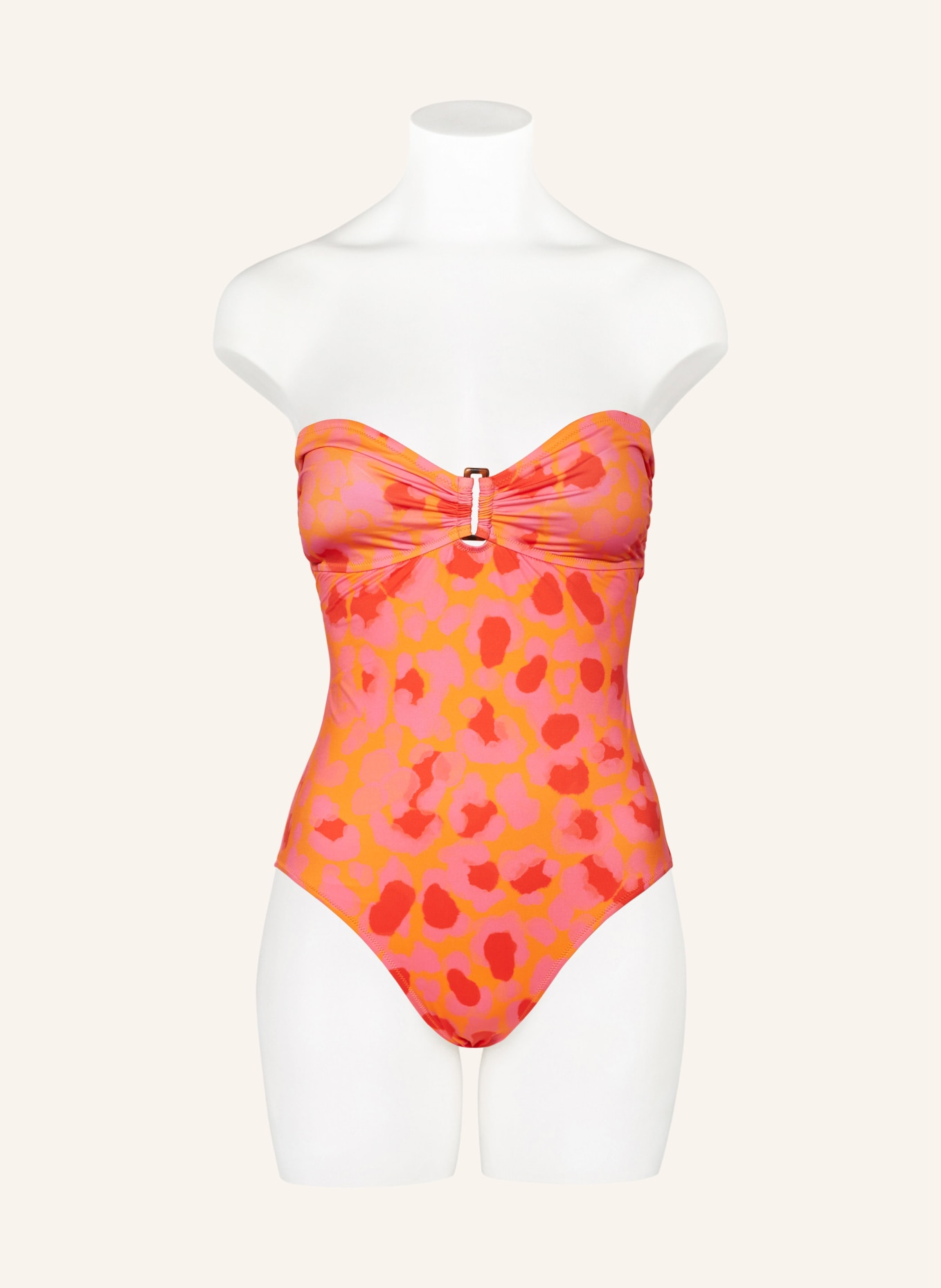 VILEBREQUIN Swimsuit NEW LEOPARD, Color: ORANGE/ PINK/ RED (Image 4)