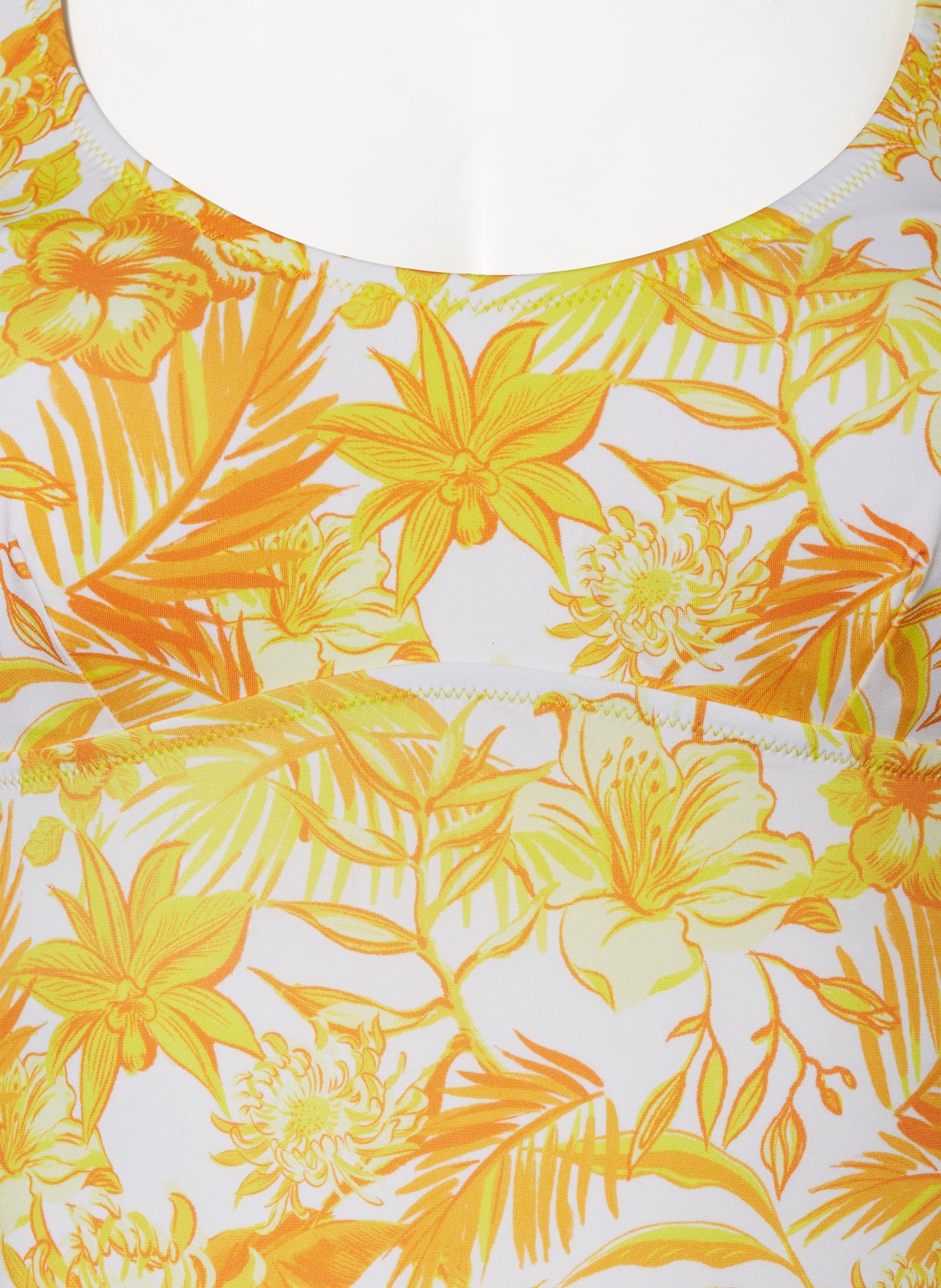 VILEBREQUIN Swimsuit TAHITI FLOWERS, Color: WHITE/ YELLOW/ ORANGE (Image 4)
