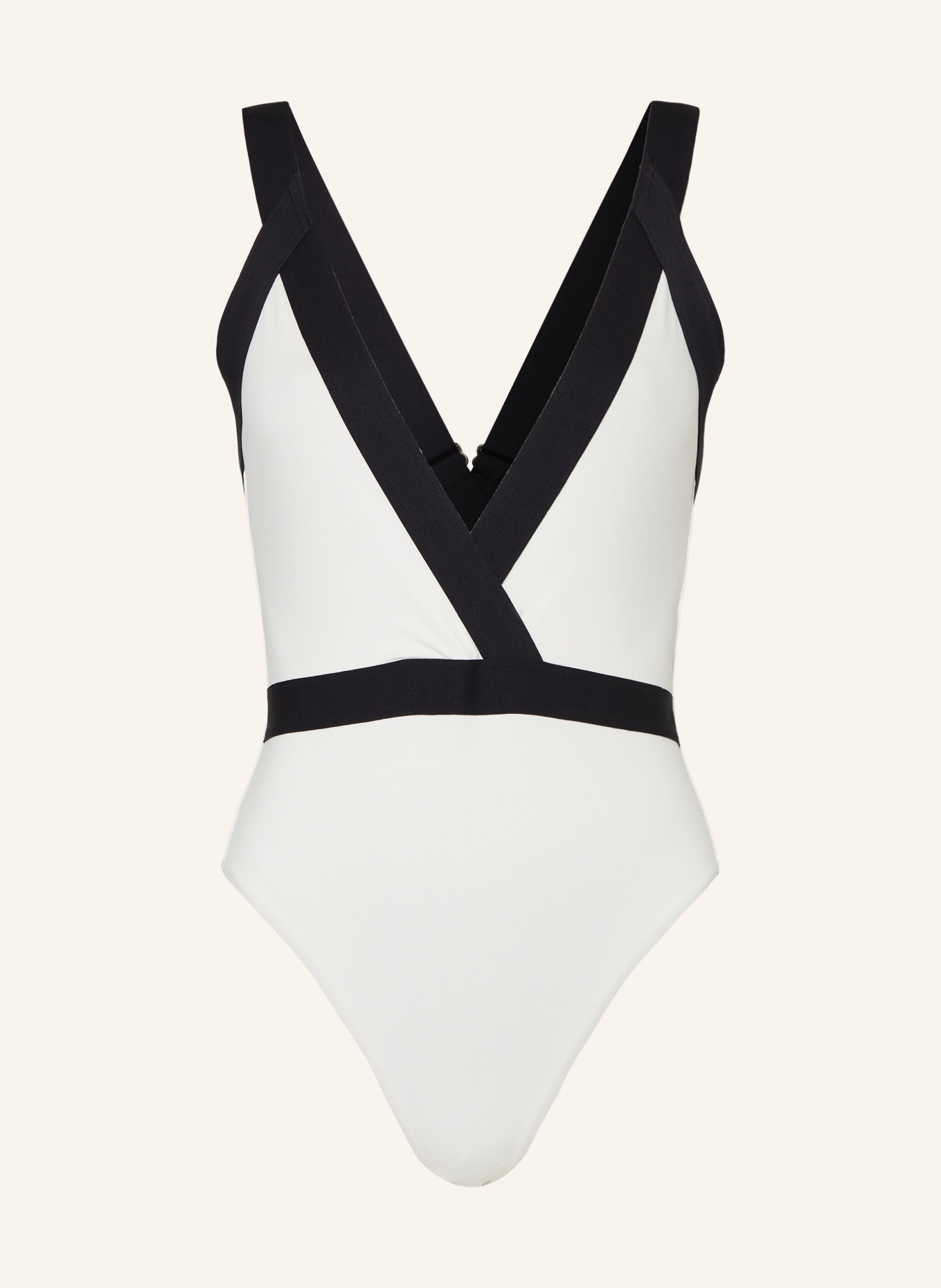 IODUS Swimsuit ALYA, Color: WHITE/ BLACK (Image 1)