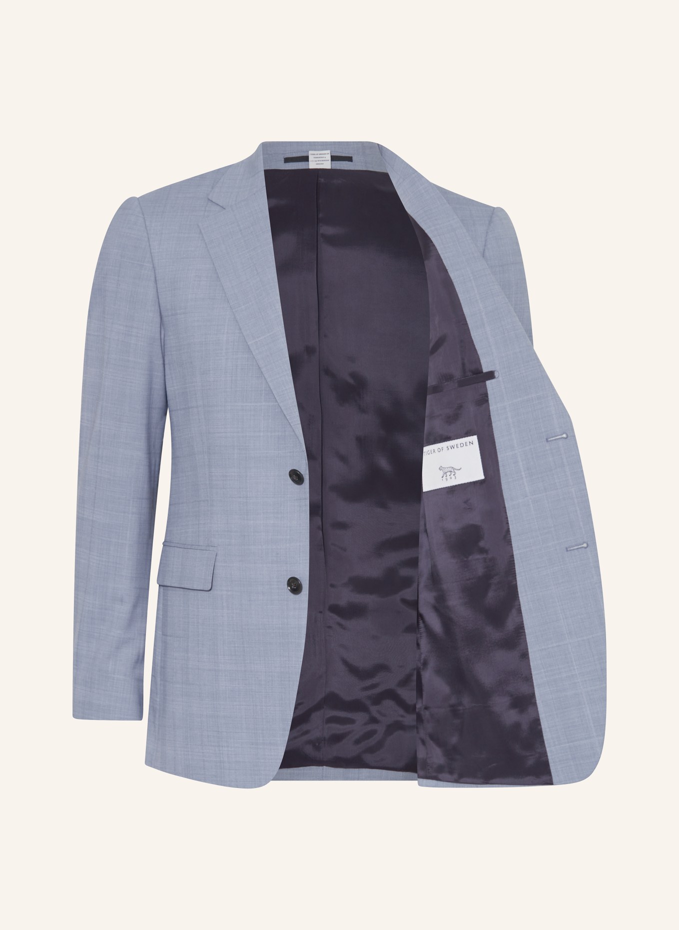 TIGER OF SWEDEN Suit jacket JUSTINS extra slim fit, Color: 2H4 Light Sea (Image 4)