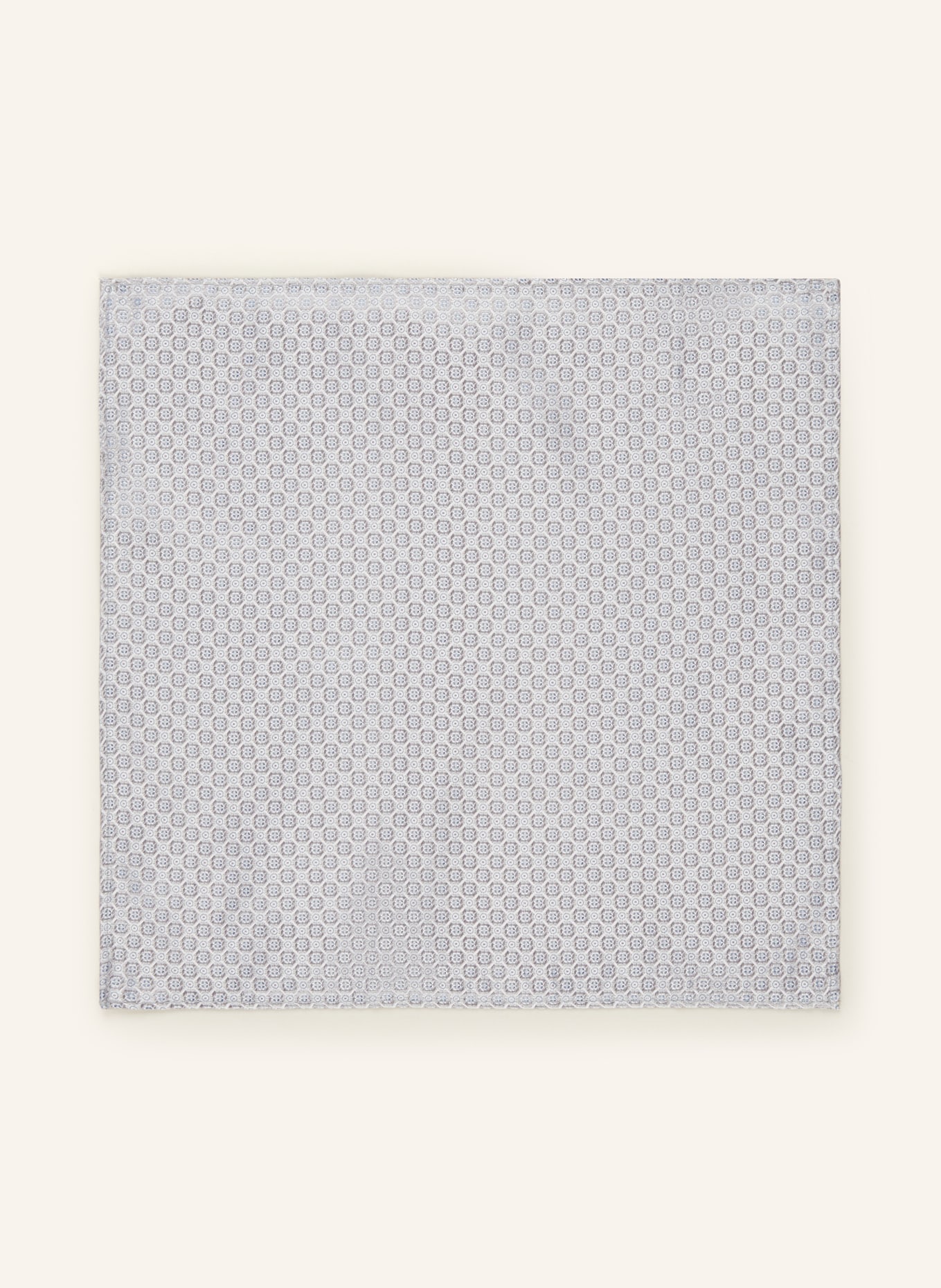 Prince BOWTIE Set: Fliege und Einstecktuch: HELLGRAU