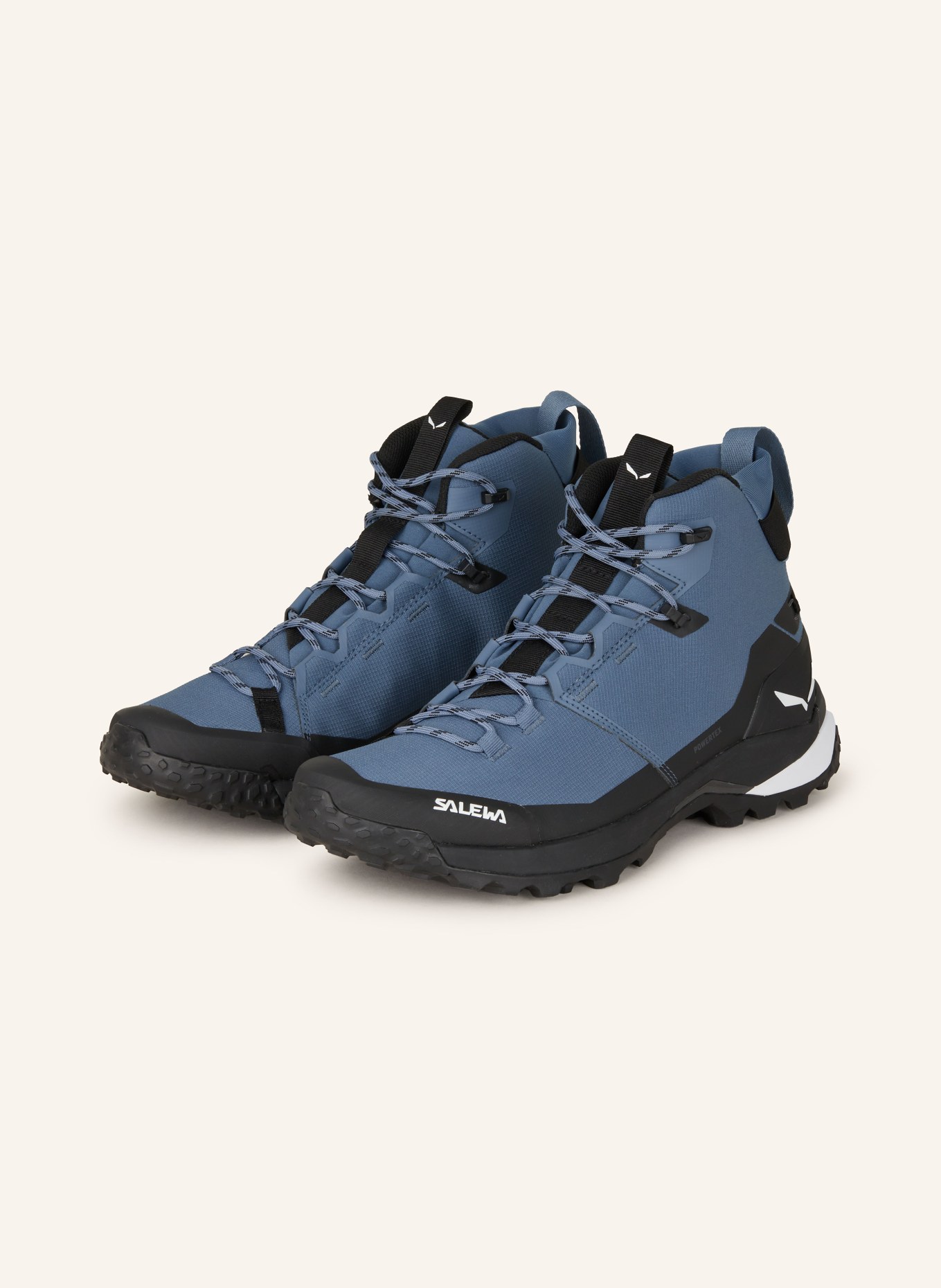 SALEWA Trekkingschuhe PUEZ MID POWERTEX, Farbe: BLAU/ DUNKELBLAU (Bild 1)