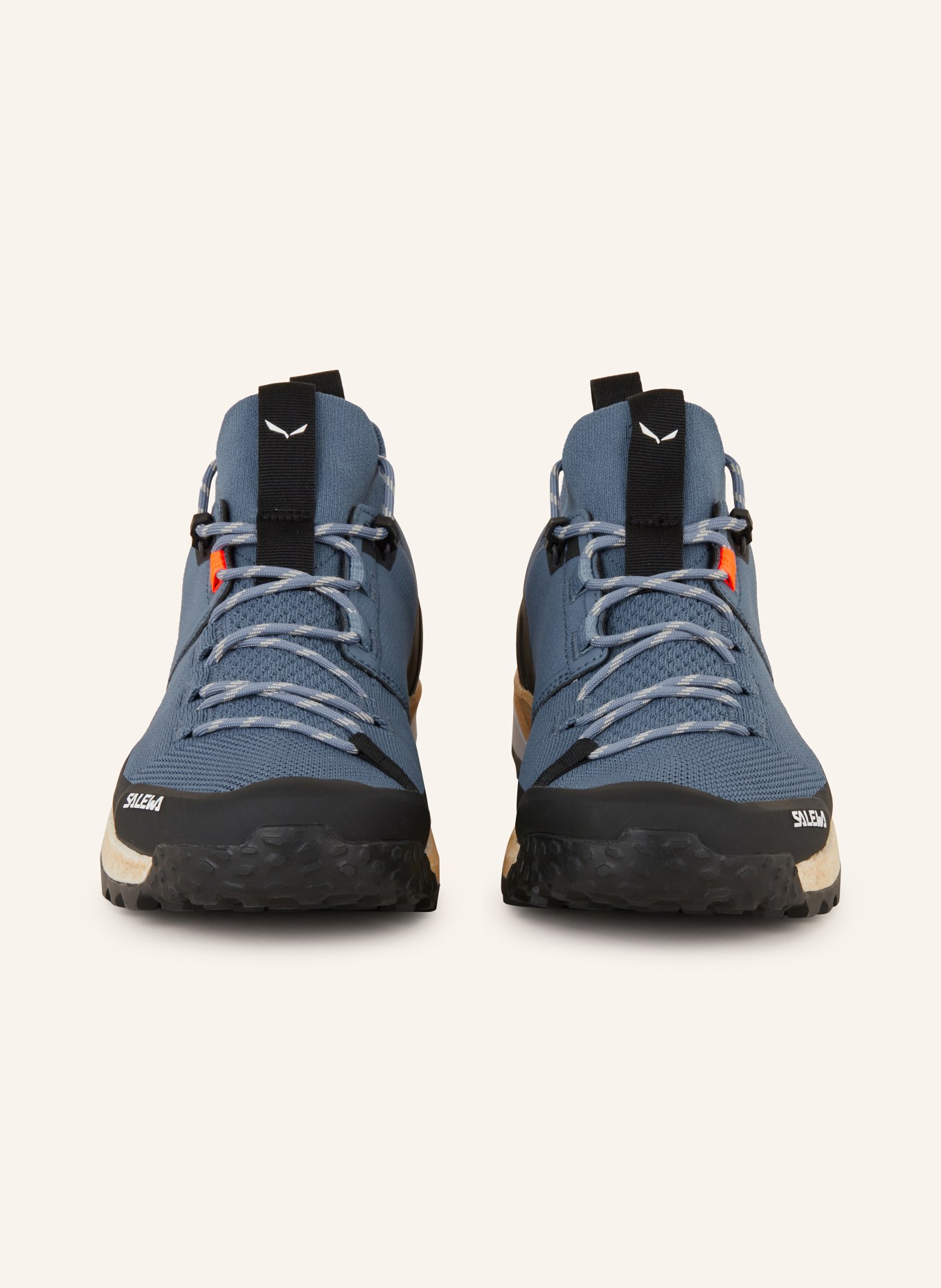 SALEWA Trekking shoes PUEZ KNIT POWERTEX, Color: BLUE/ BLACK (Image 3)
