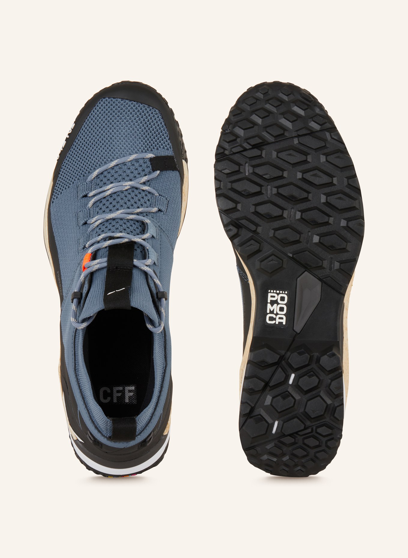 SALEWA Trekking shoes PUEZ KNIT POWERTEX, Color: BLUE/ BLACK (Image 5)