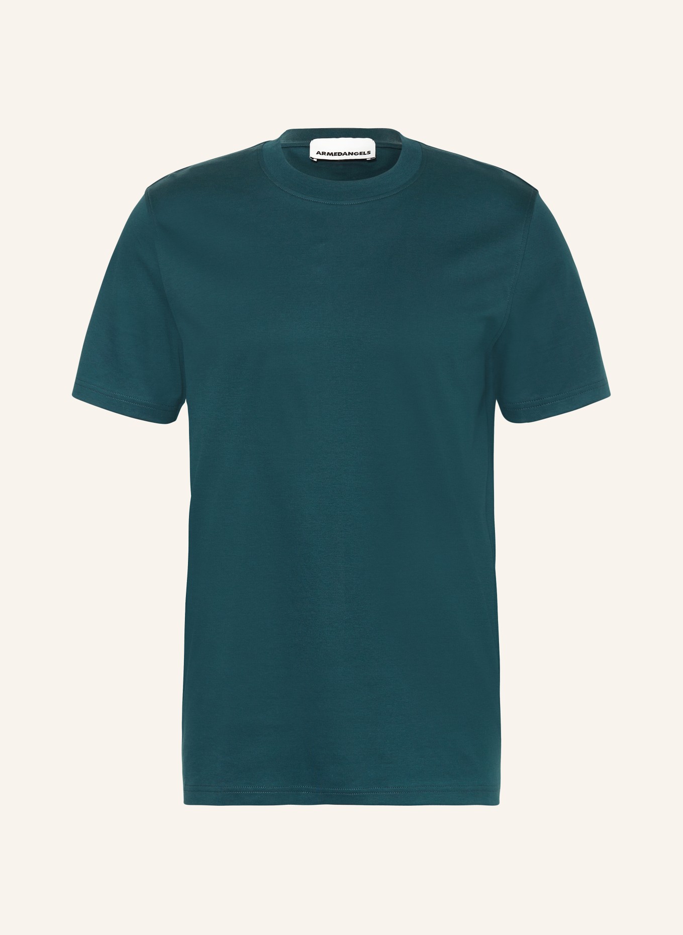 ARMEDANGELS T-shirt MAARKOS, Color: DARK GREEN (Image 1)