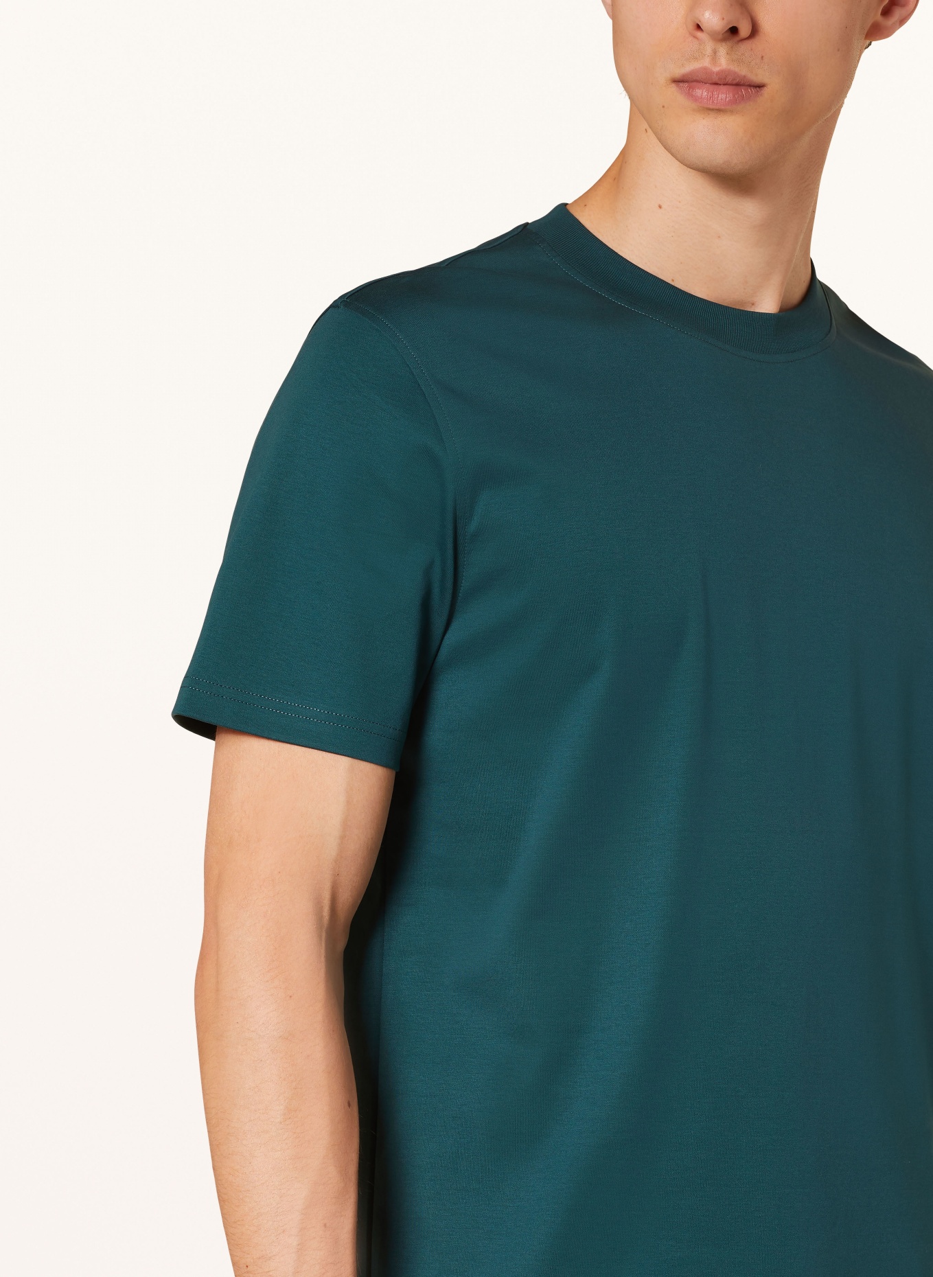 ARMEDANGELS T-shirt MAARKOS, Color: DARK GREEN (Image 4)