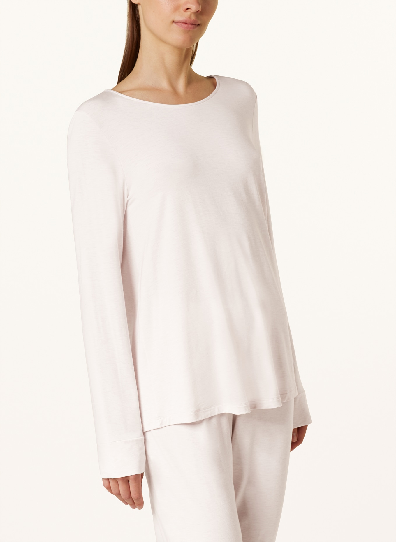 HANRO Schlafanzug NATURAL ELEGANCE: HELLROSA