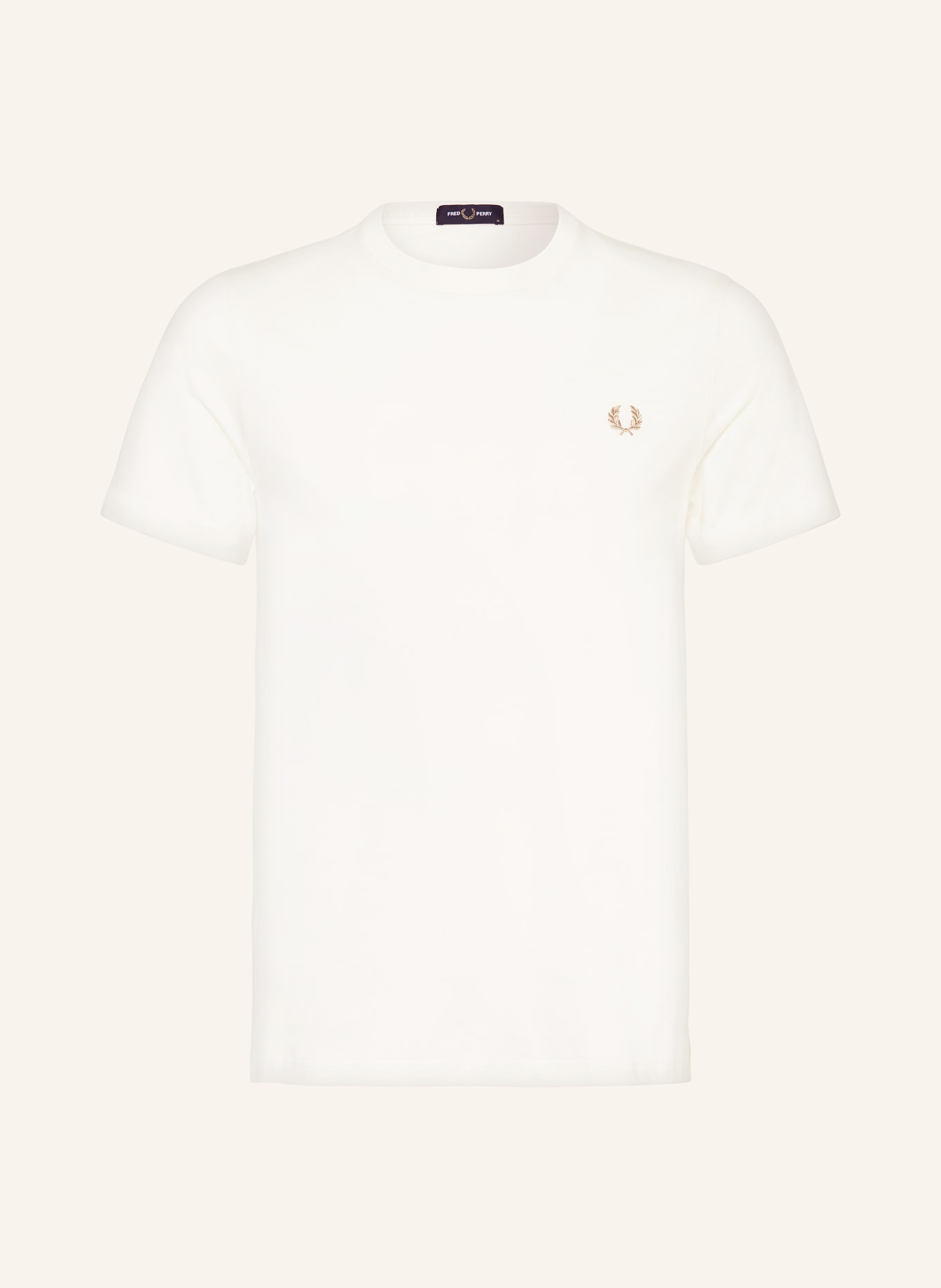 FRED PERRY T-shirt, Color: ECRU (Image 1)