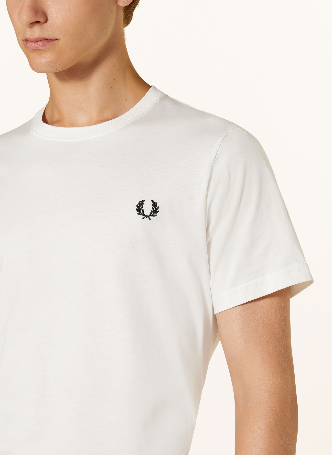 FRED PERRY T-shirt, Color: WHITE (Image 4)