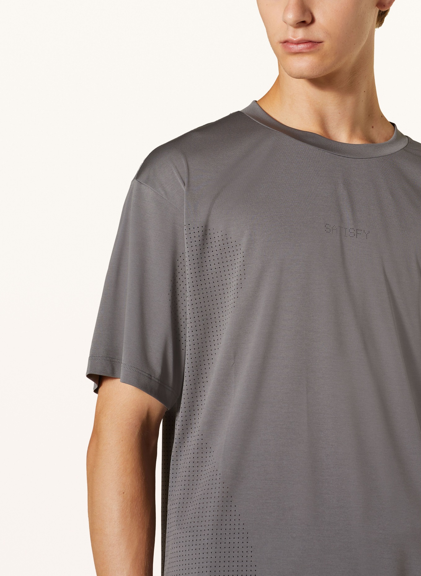 SATISFY Running shirt AURALITE™ AIR, Color: GRAY (Image 4)
