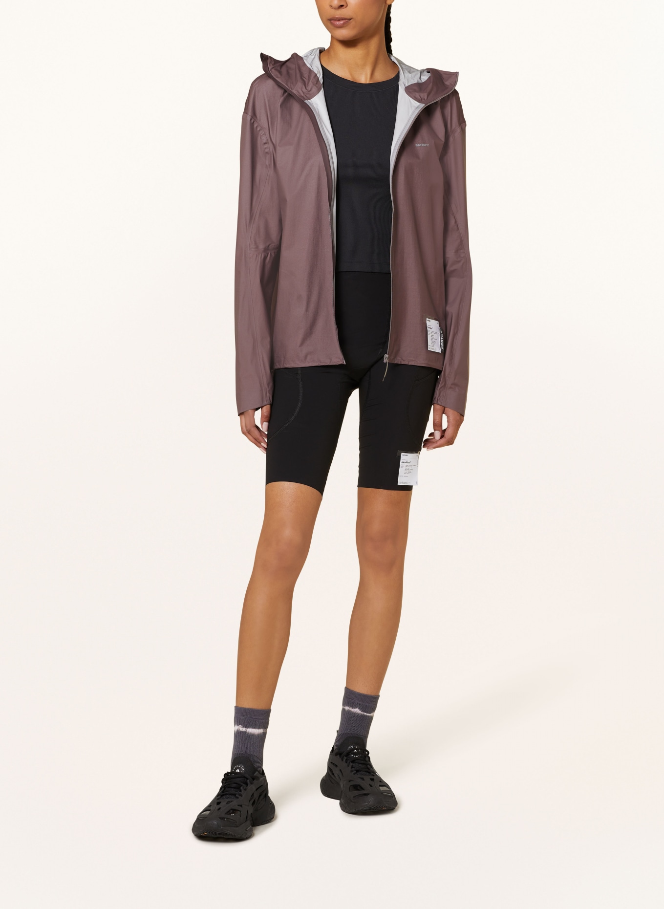 SATISFY Running jacket PERTEX 3L FLY