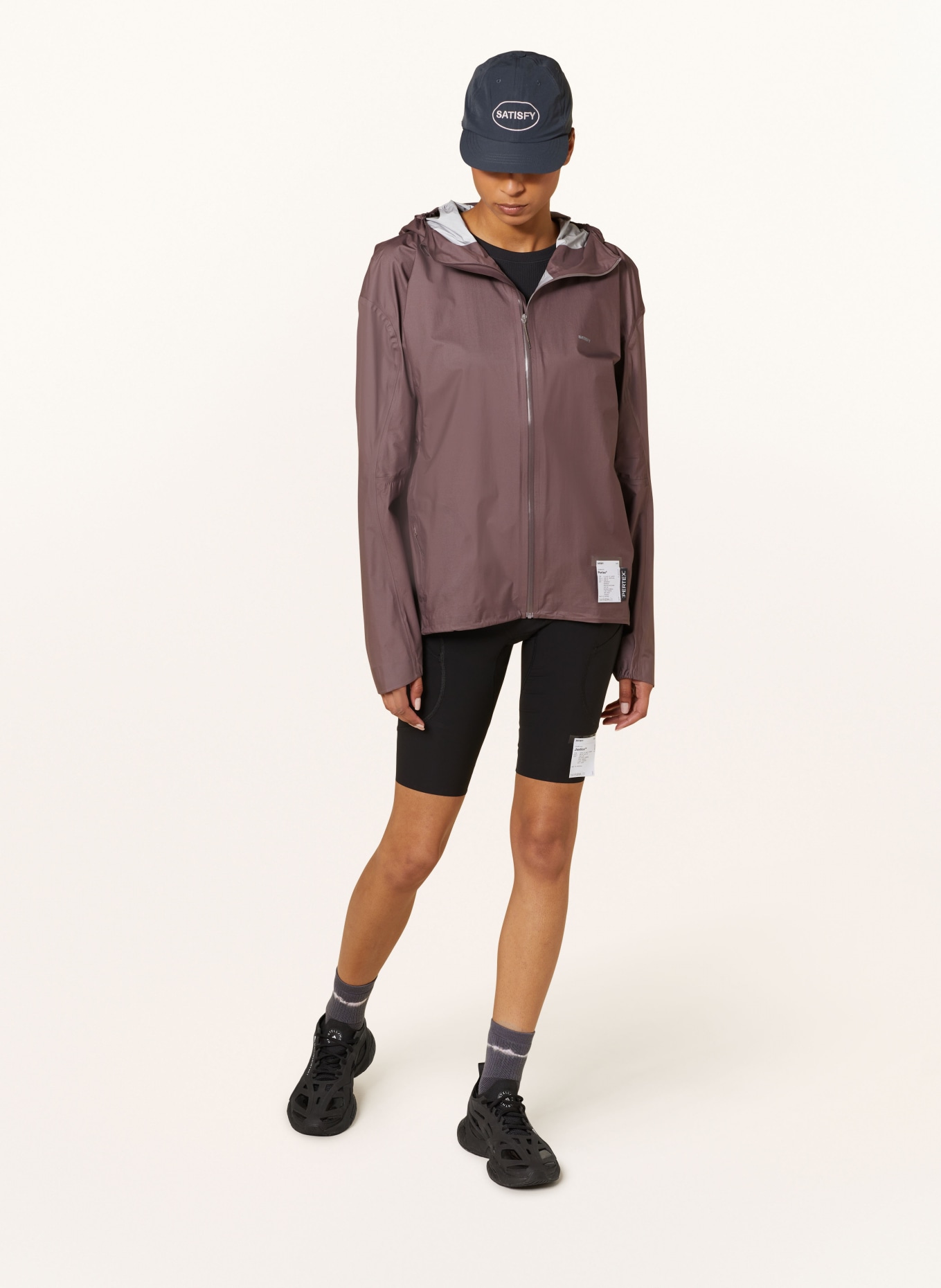 SATISFY Running jacket PERTEX 3L FLY