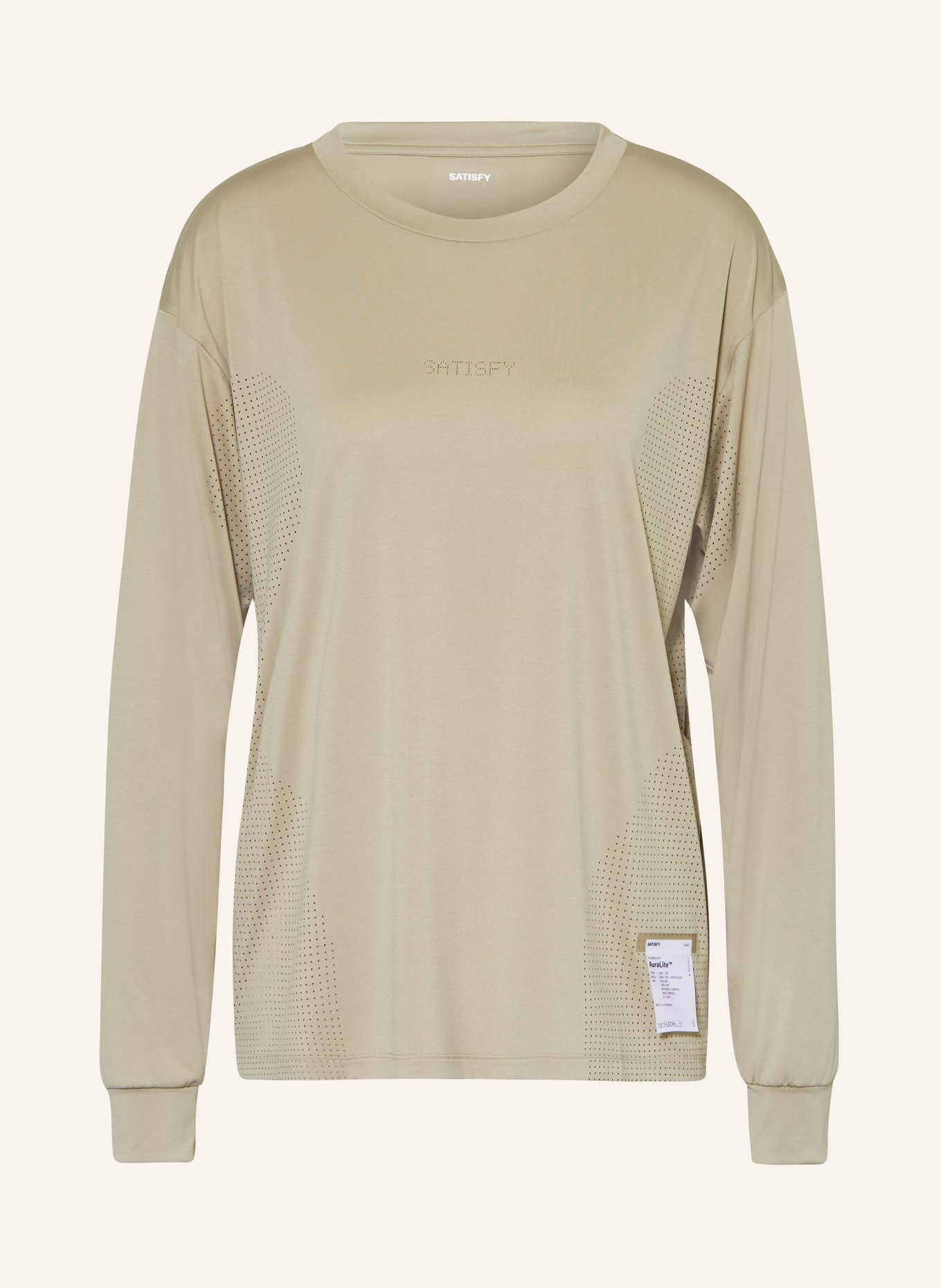 SATISFY Running shirt AURALITE™, Color: OLIVE (Image 1)