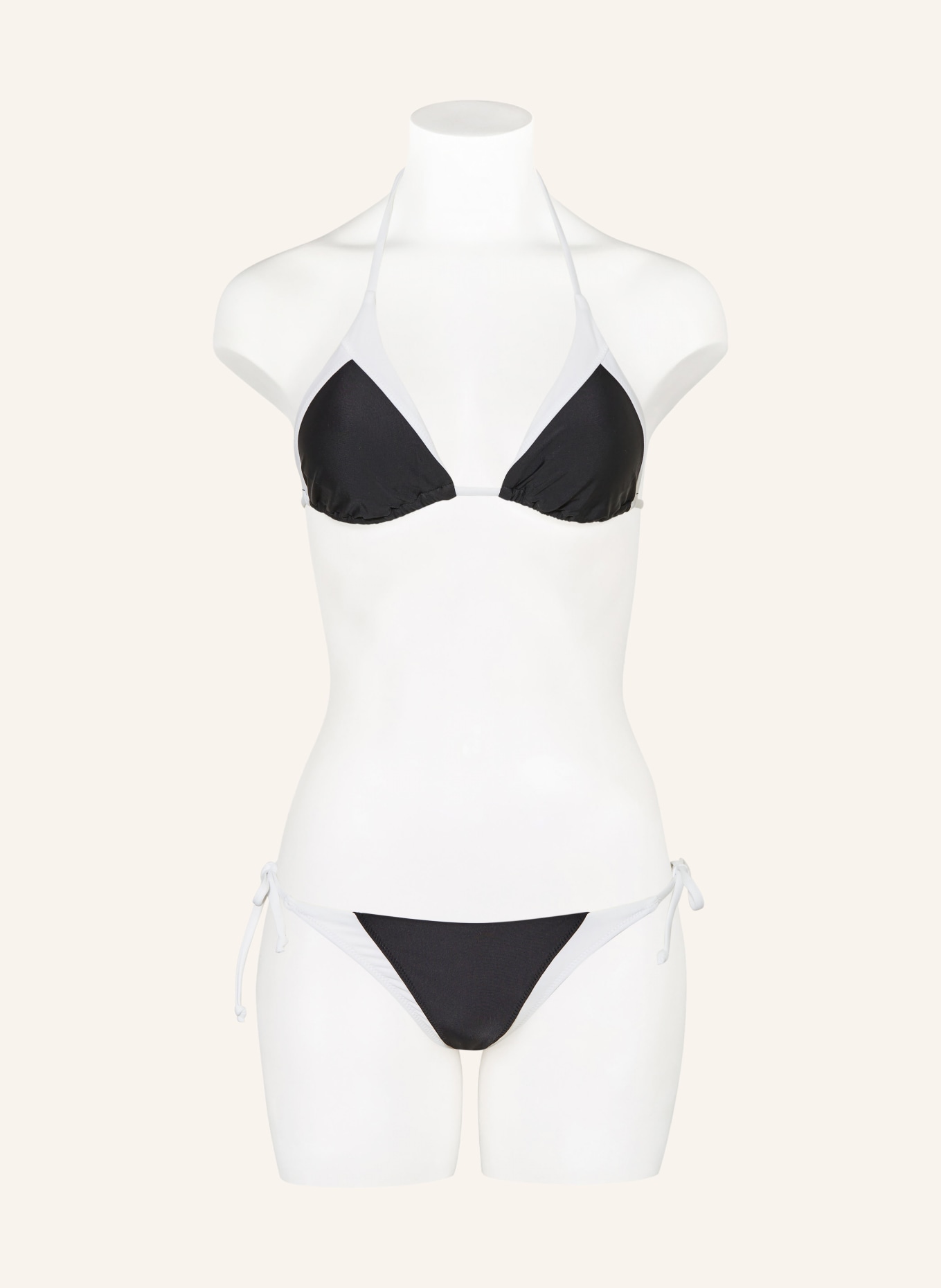 FIRE+ICE Triangle bikini BAILA reversible, Color: BLACK/ WHITE (Image 2)