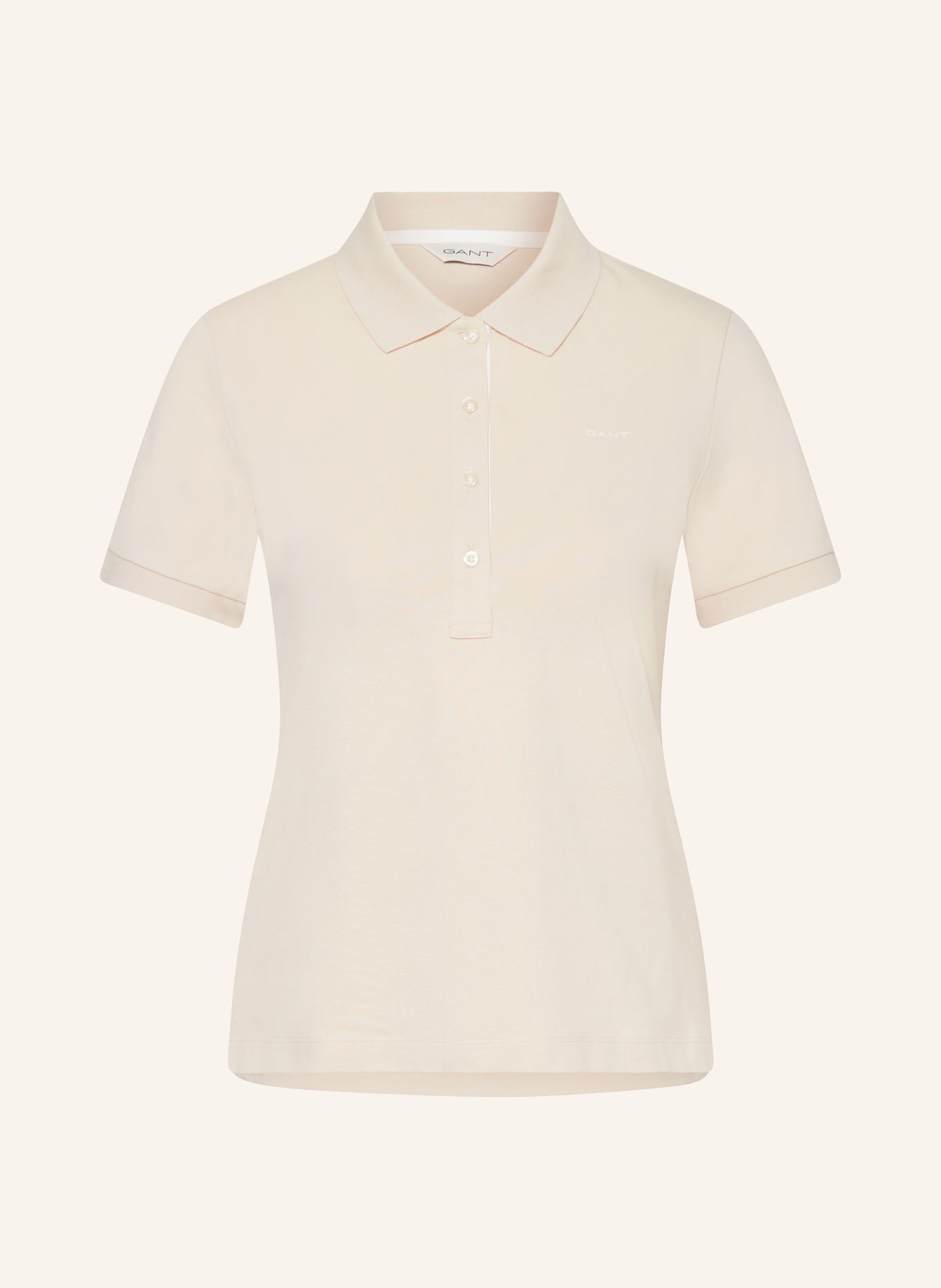 GANT Polo piqué: BEIGE