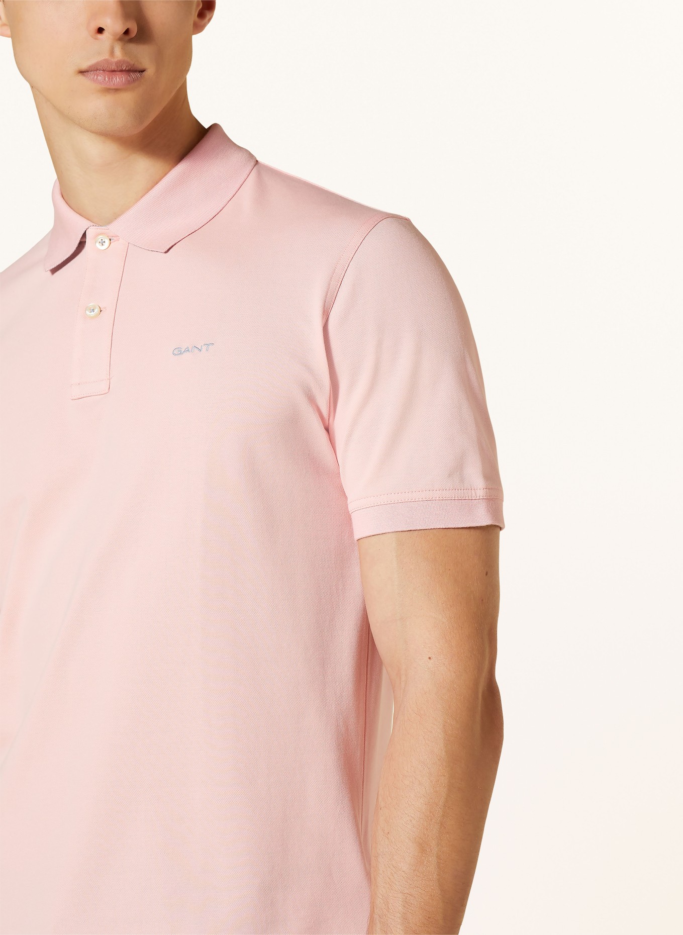 GANT Piqué-Poloshirt, Farbe: HELLROSA (Bild 4)