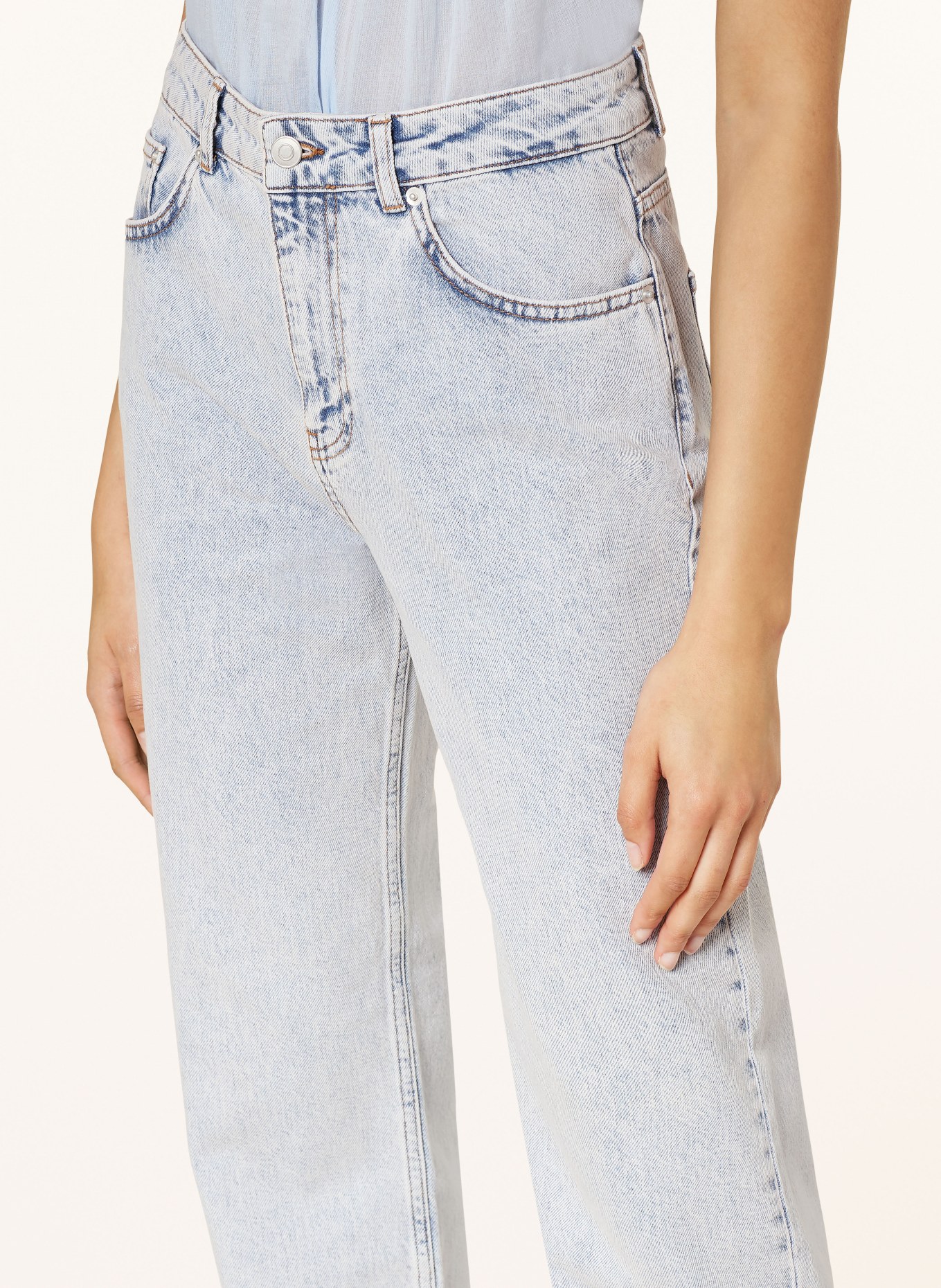 NEO NOIR Jeans SIMONA, Farbe: 407 Smoke Blue (Bild 5)