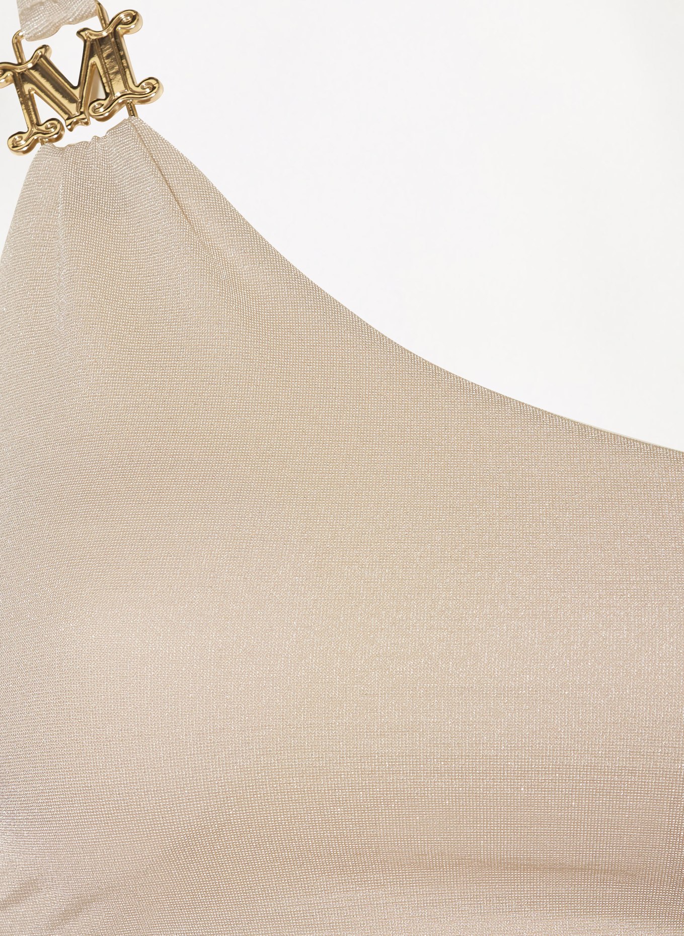 Max Mara BEACHWEAR One-Shoulder-Bikini-Top ALEXIA, Farbe: CREME (Bild 4)