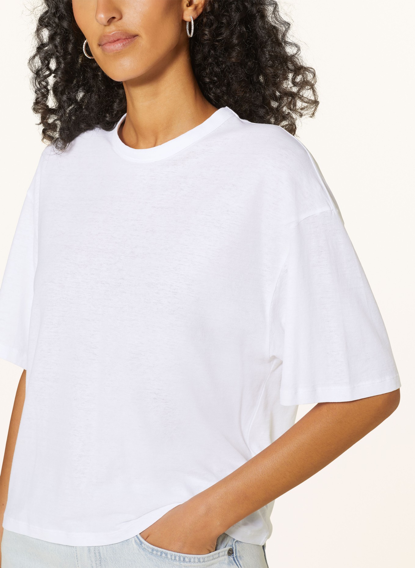 DRYKORN T-shirt LILANI, Color: WHITE (Image 4)