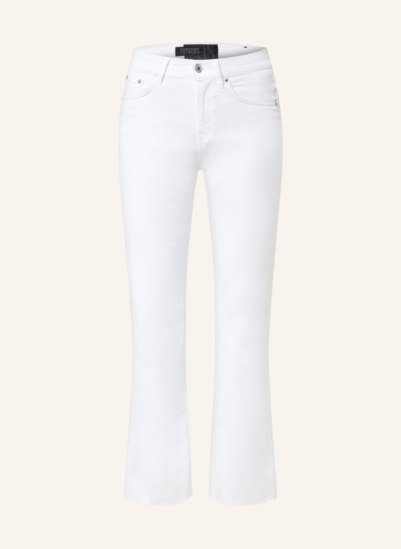 DRYKORN Flared Jeans FAR, Farbe: 6000 weiss (Bild 1)