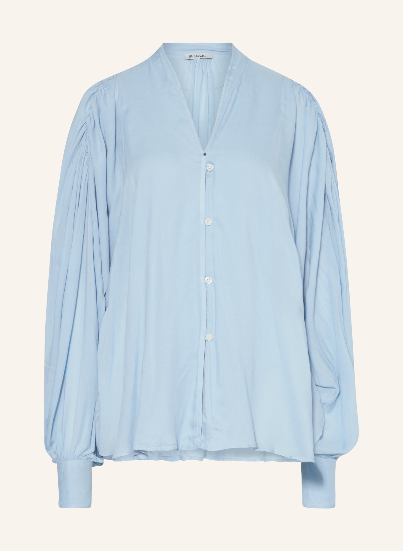 SoSUE Blusenshirt, Farbe: HELLBLAU (Bild 1)