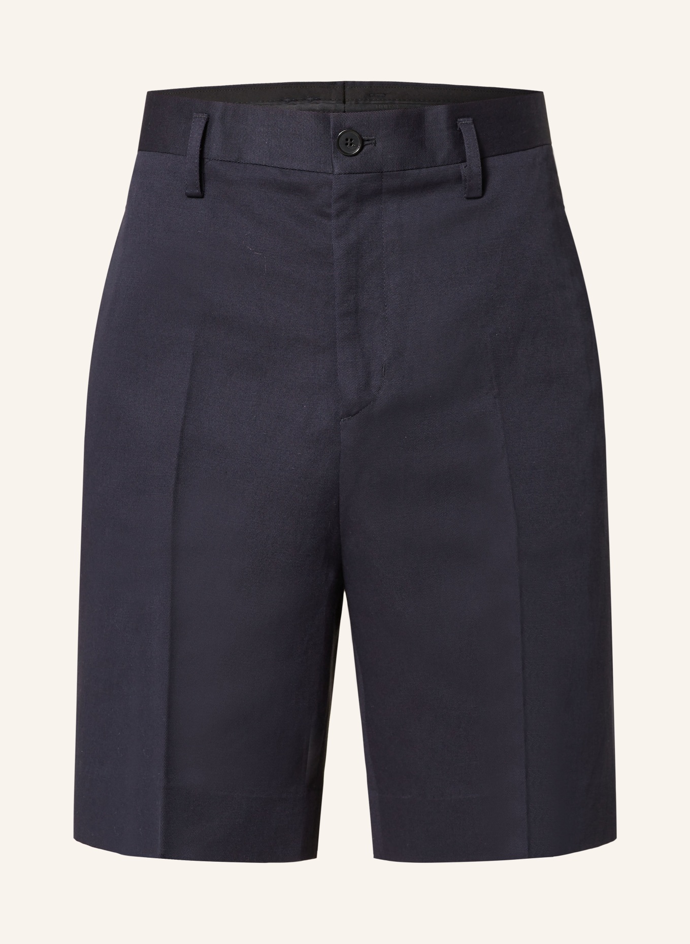 Filippa K Shorts with linen, Color: DARK BLUE (Image 1)