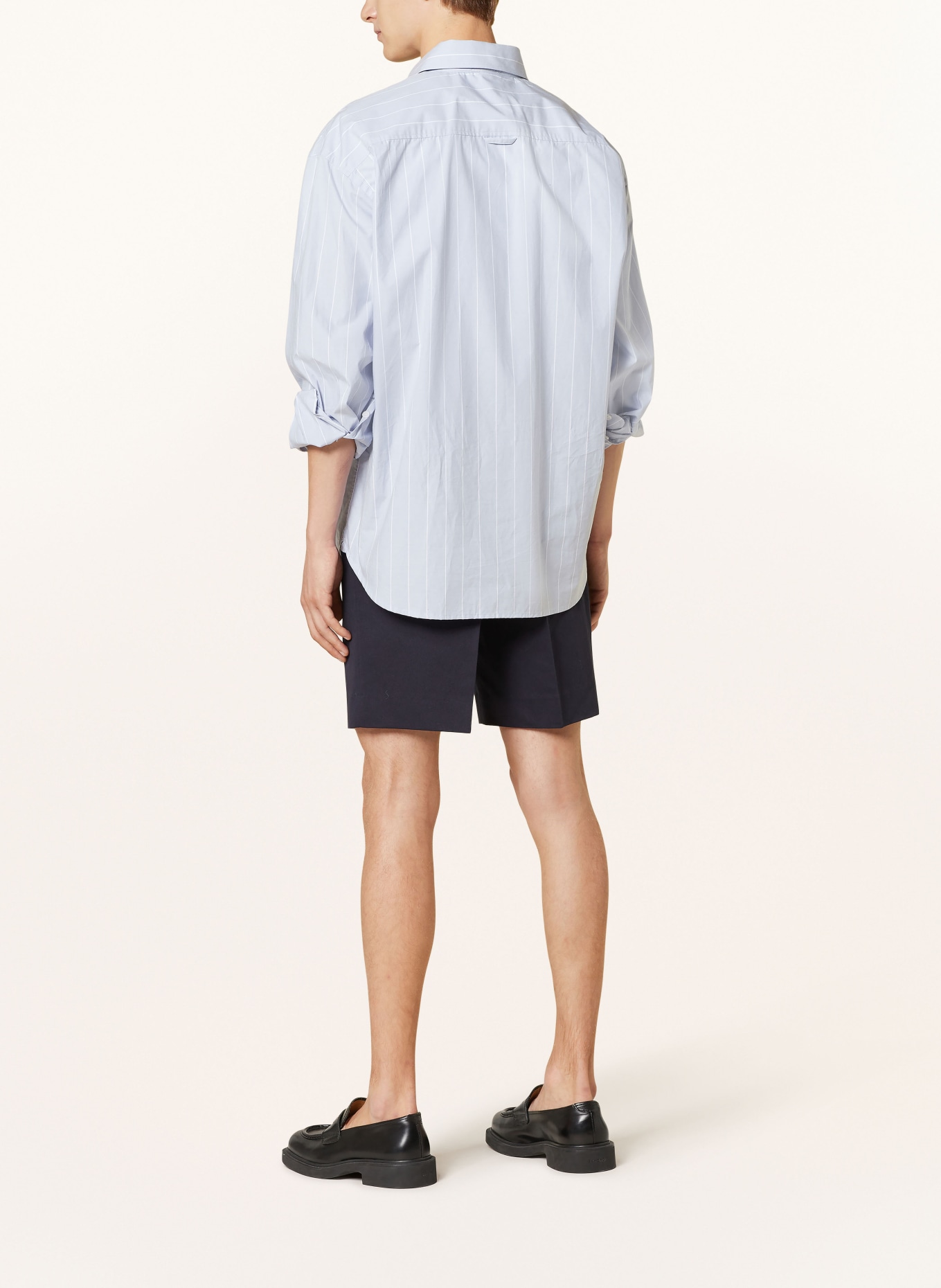 Filippa K Shorts with linen, Color: DARK BLUE (Image 3)