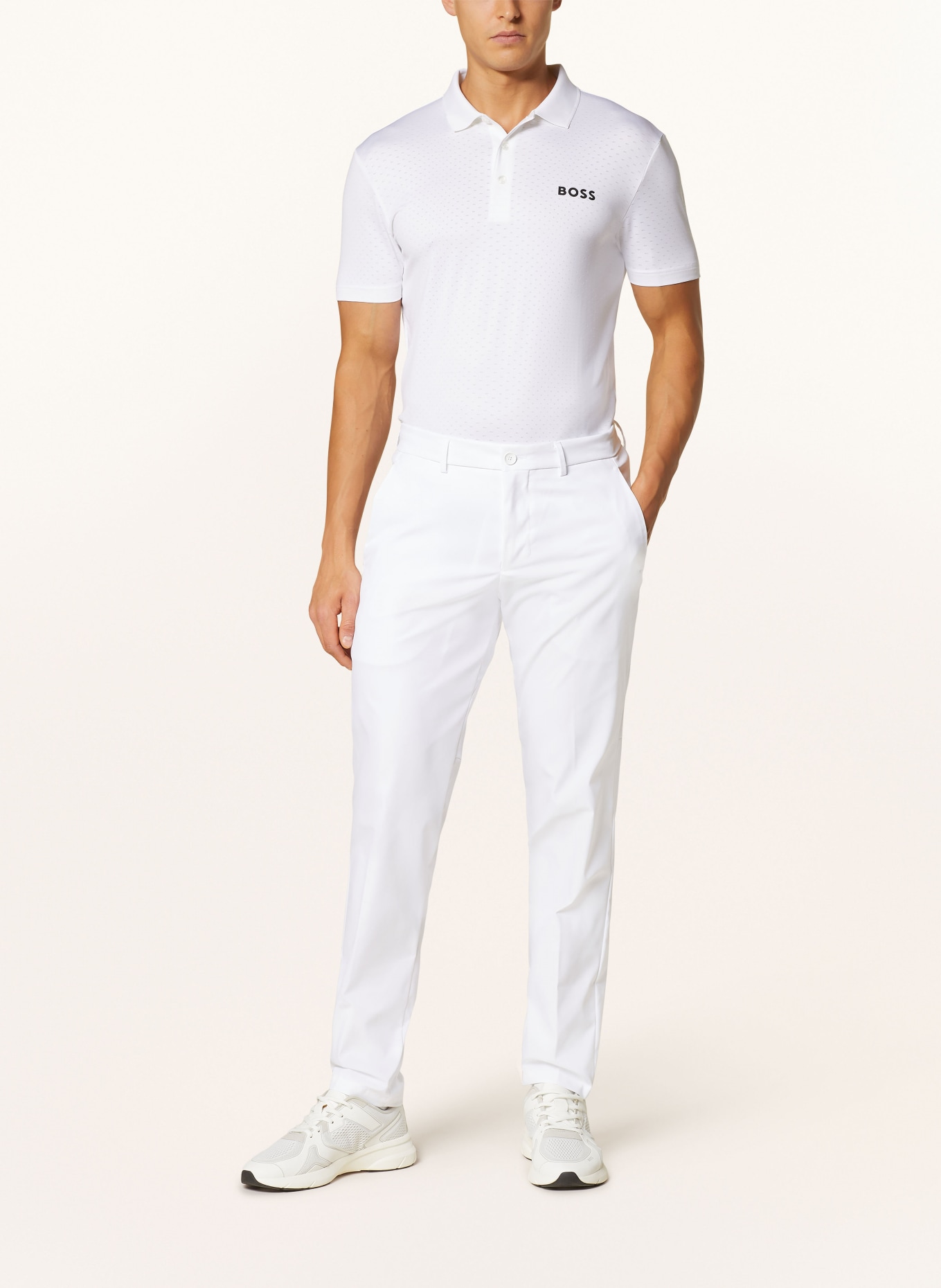 BOSS Golf trousers PHOENIX, Color: WHITE (Image 2)