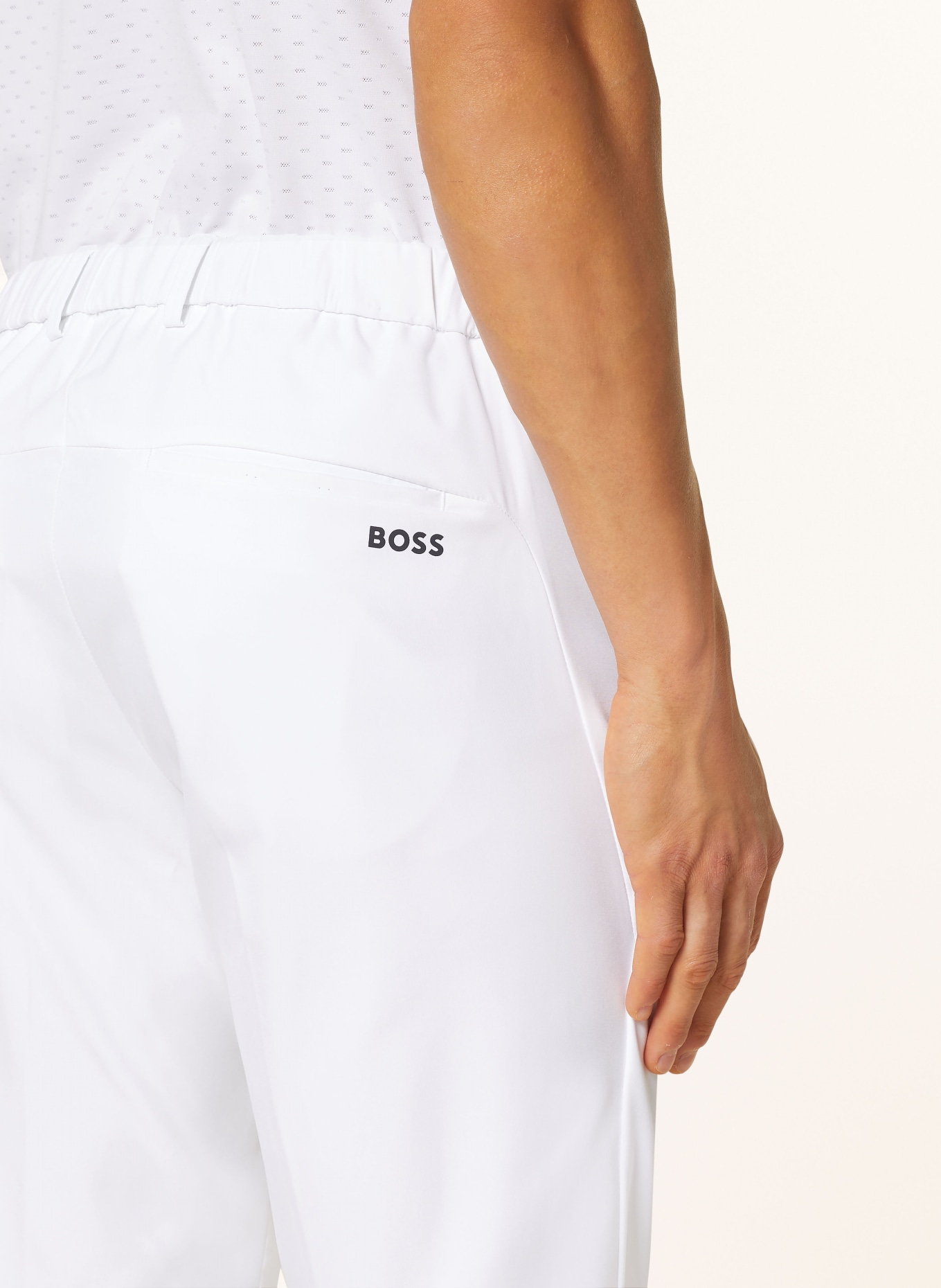 BOSS Golf trousers PHOENIX, Color: WHITE (Image 5)