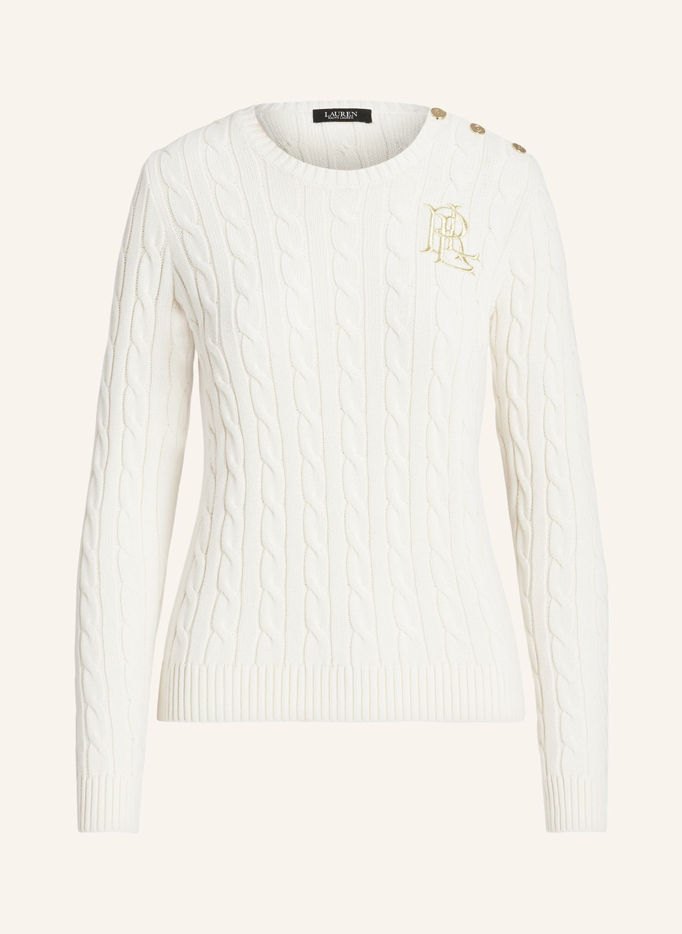 White cable knit sweater ralph lauren new arrivals