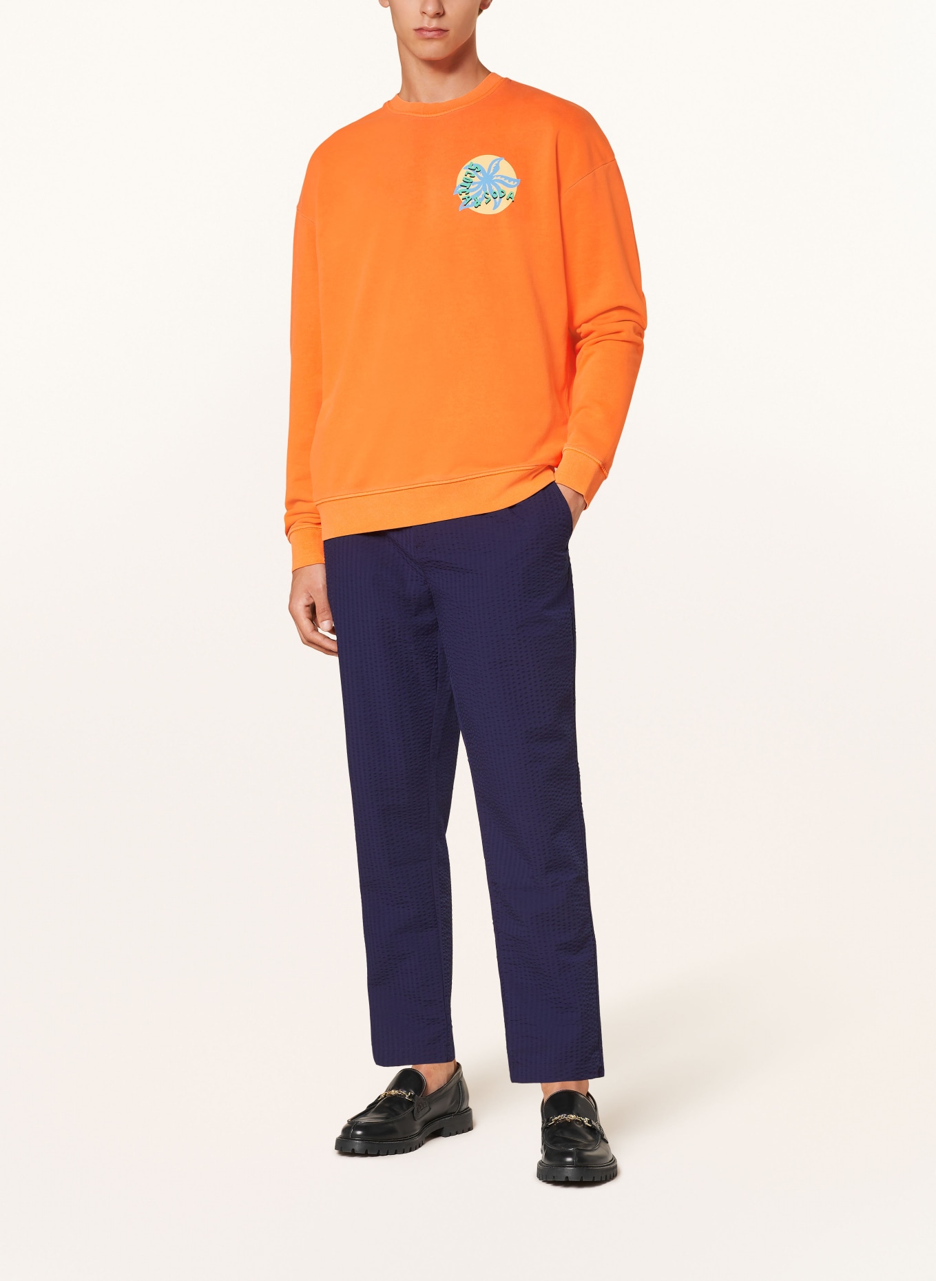 SCOTCH & SODA Sweatshirt, Farbe: ORANGE/ HELLBLAU/ HELLGELB (Bild 3)