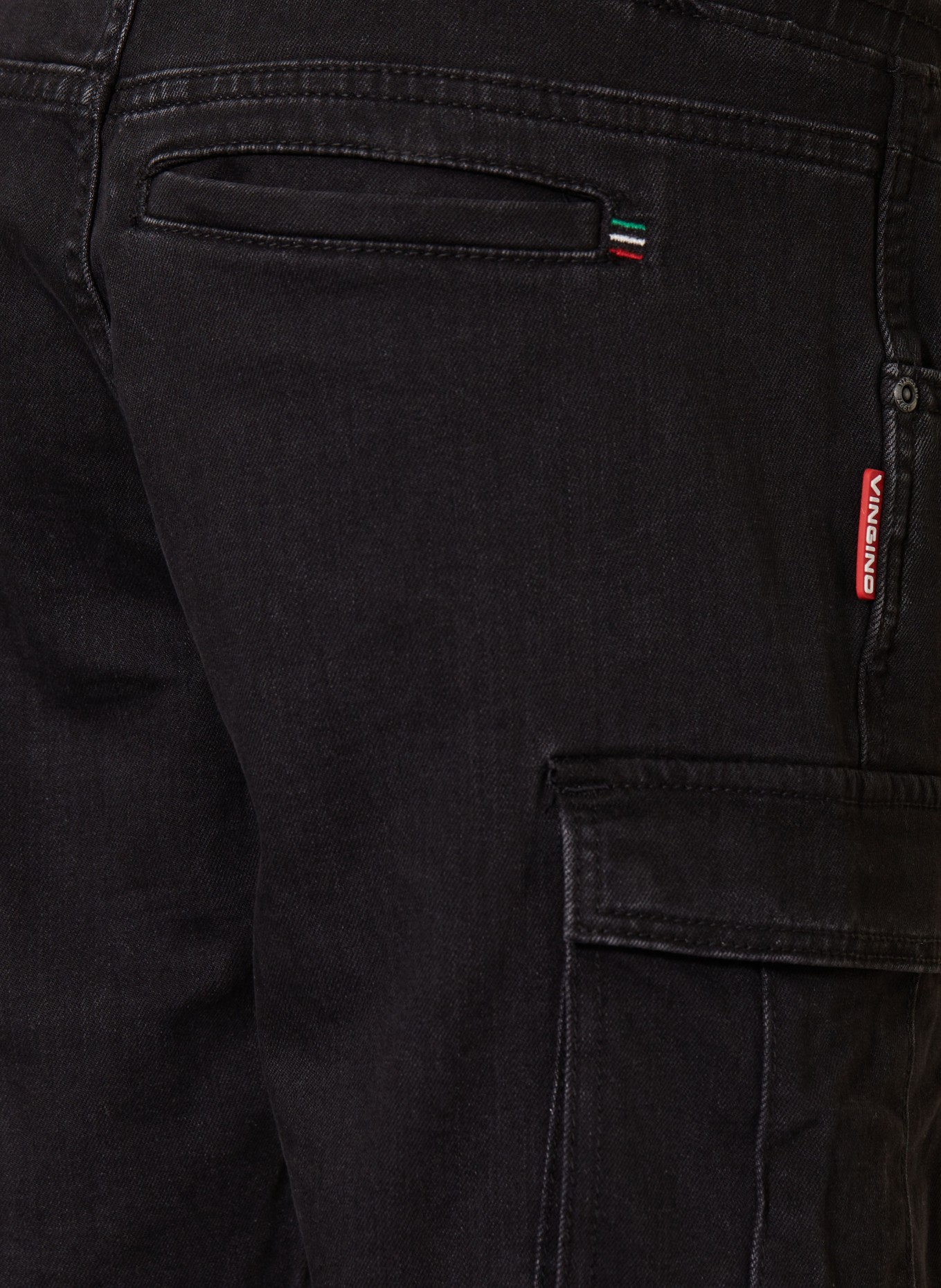 VINGINO Szorty jeansowe CECARIO, Kolor: CZARNY (Obrazek 3)