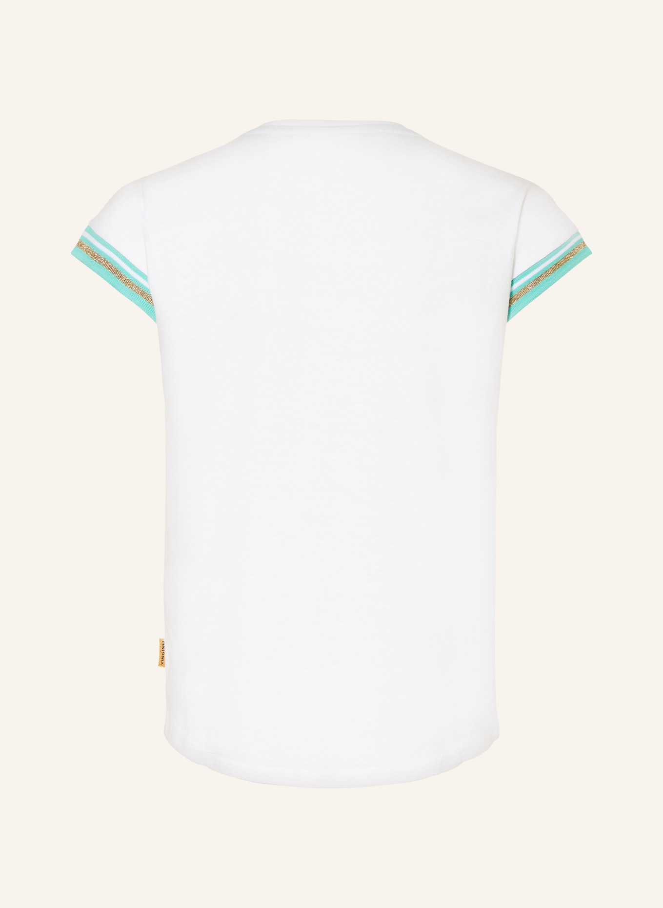 VINGINO T-Shirt HARIETTA, Farbe: WEISS/ MINT (Bild 2)