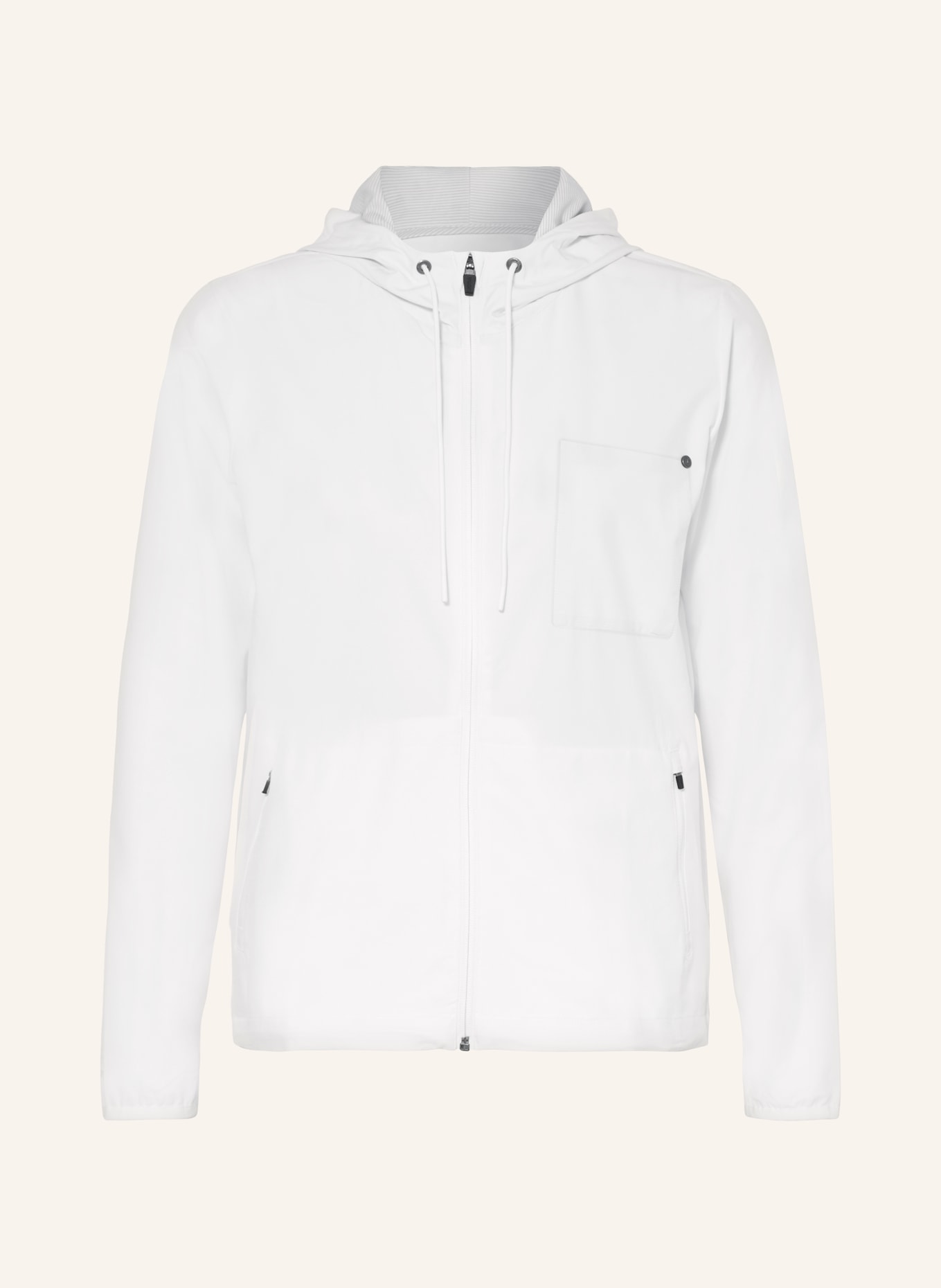 vuori Training jacket, Color: WHITE (Image 1)